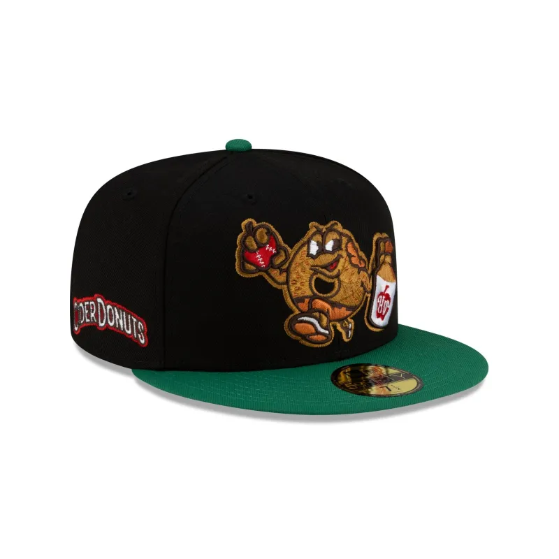 Hudson Valley Renegades Black Food Pack 59FIFTY Fitted Hat sold by New Era