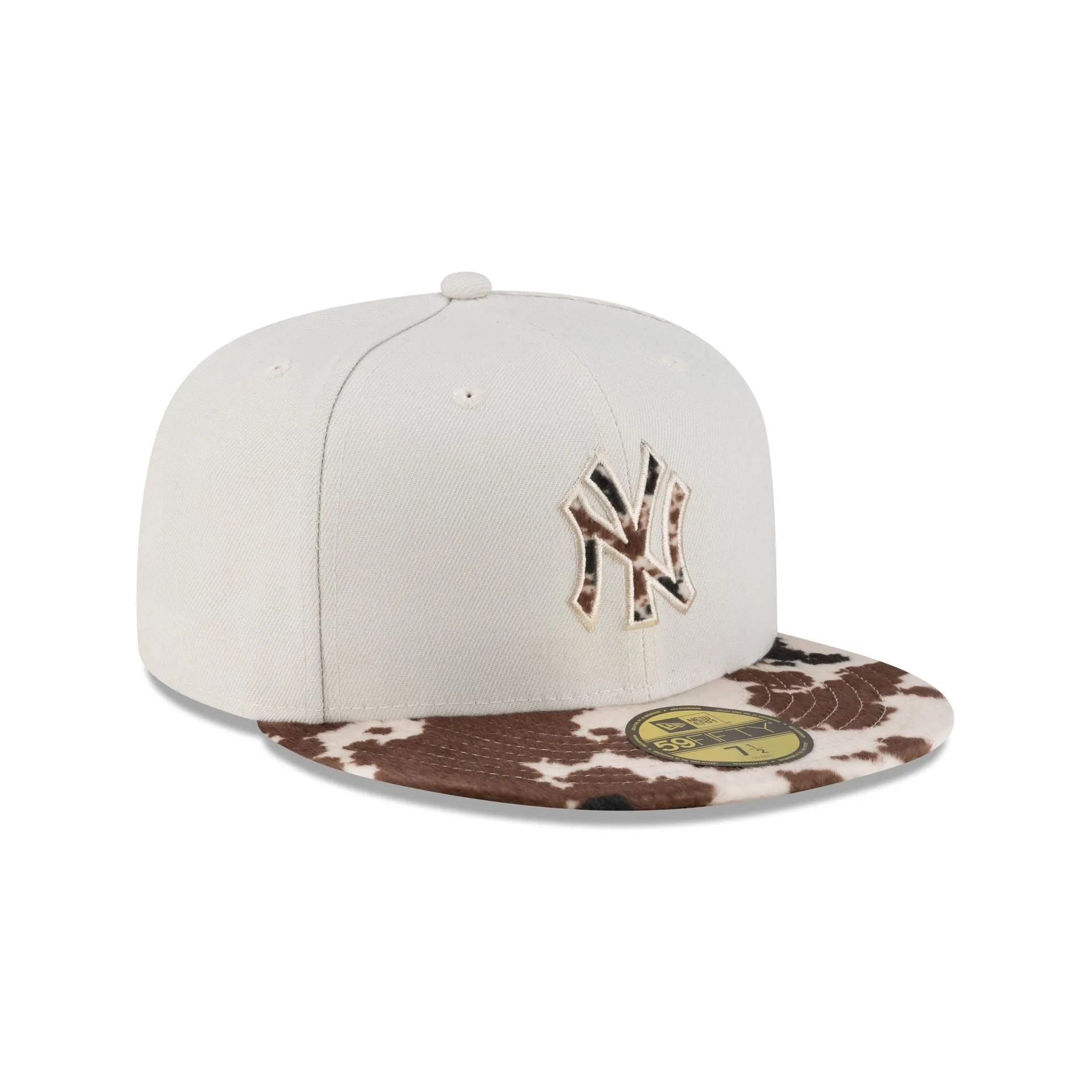 New York Yankees Cow Print Visor 59FIFTY Fitted Hat sold by New Era product image thumbnail 3