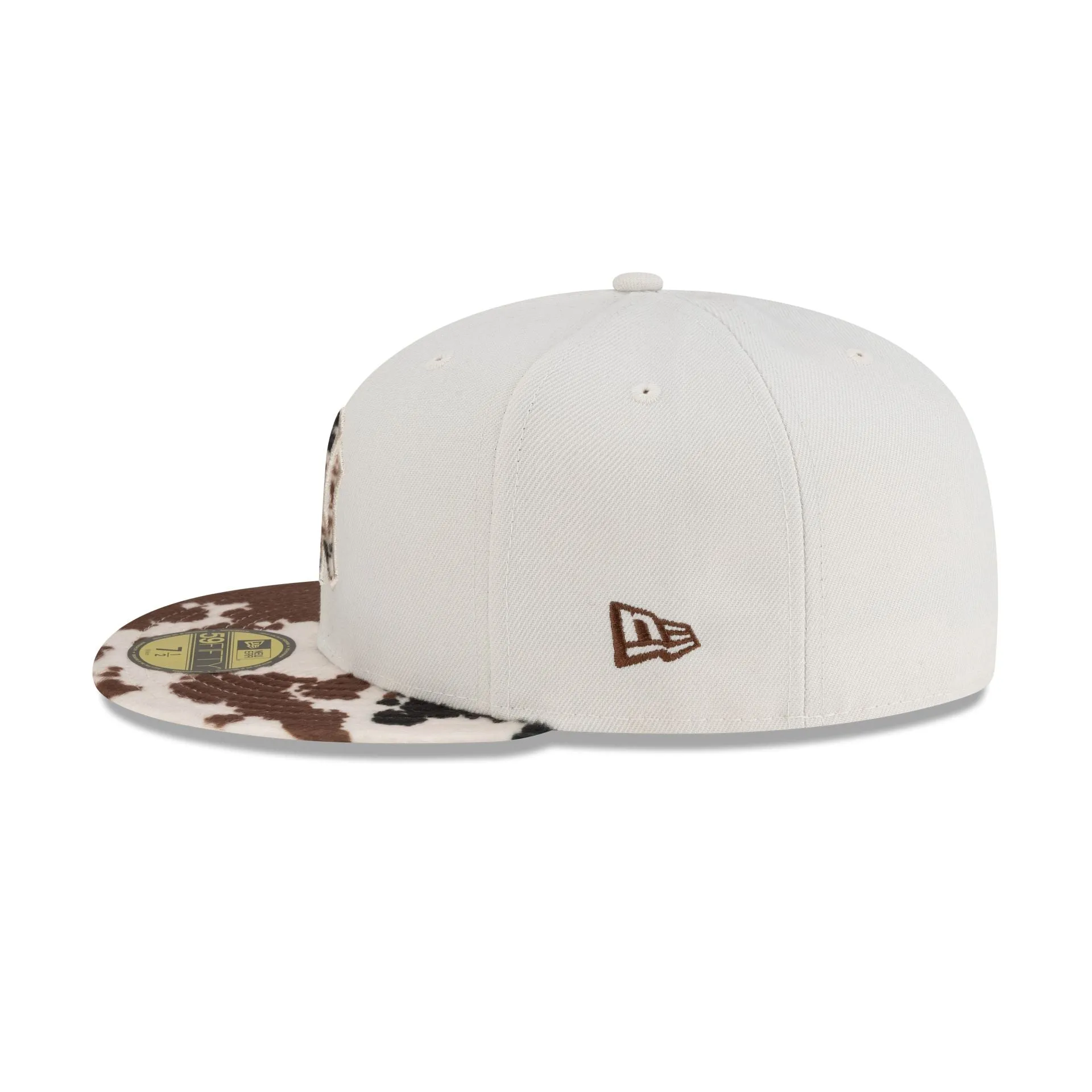 New York Yankees Cow Print Visor 59FIFTY Fitted Hat sold by New Era product image thumbnail 4