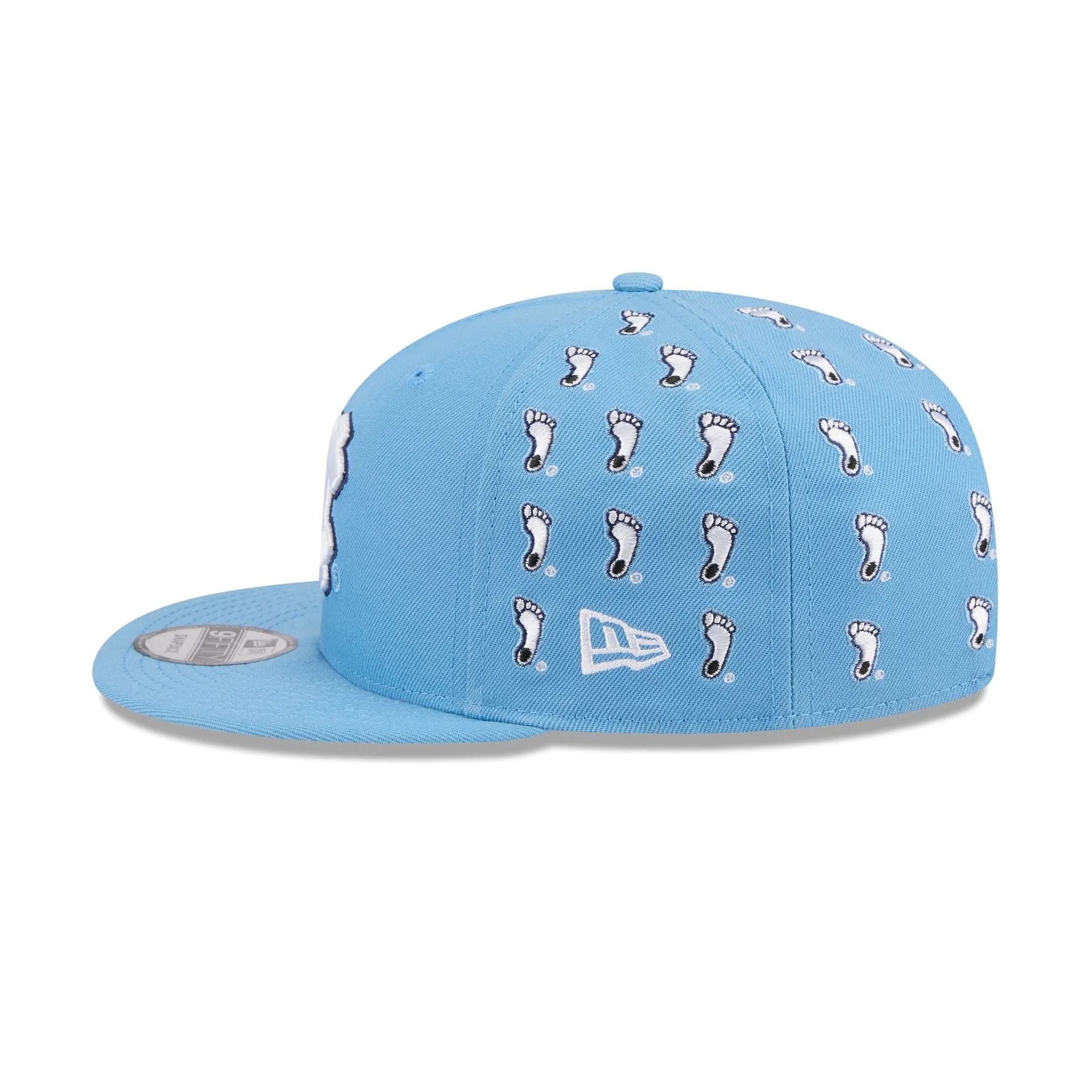 North Carolina Tar Heels Sticker Helmet 9FIFTY Snapback Hat sold by New Era product image thumbnail 4
