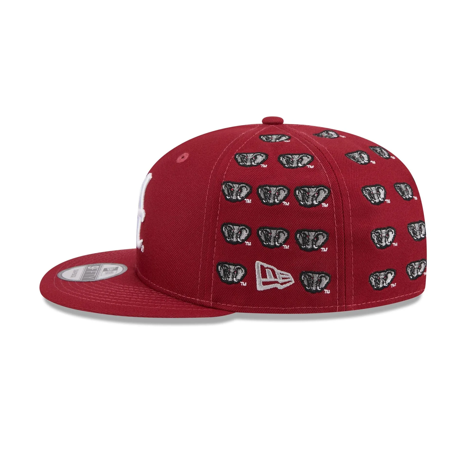 Alabama Crimson Tide Sticker Helmet 9FIFTY Snapback Hat sold by New Era product image thumbnail 4