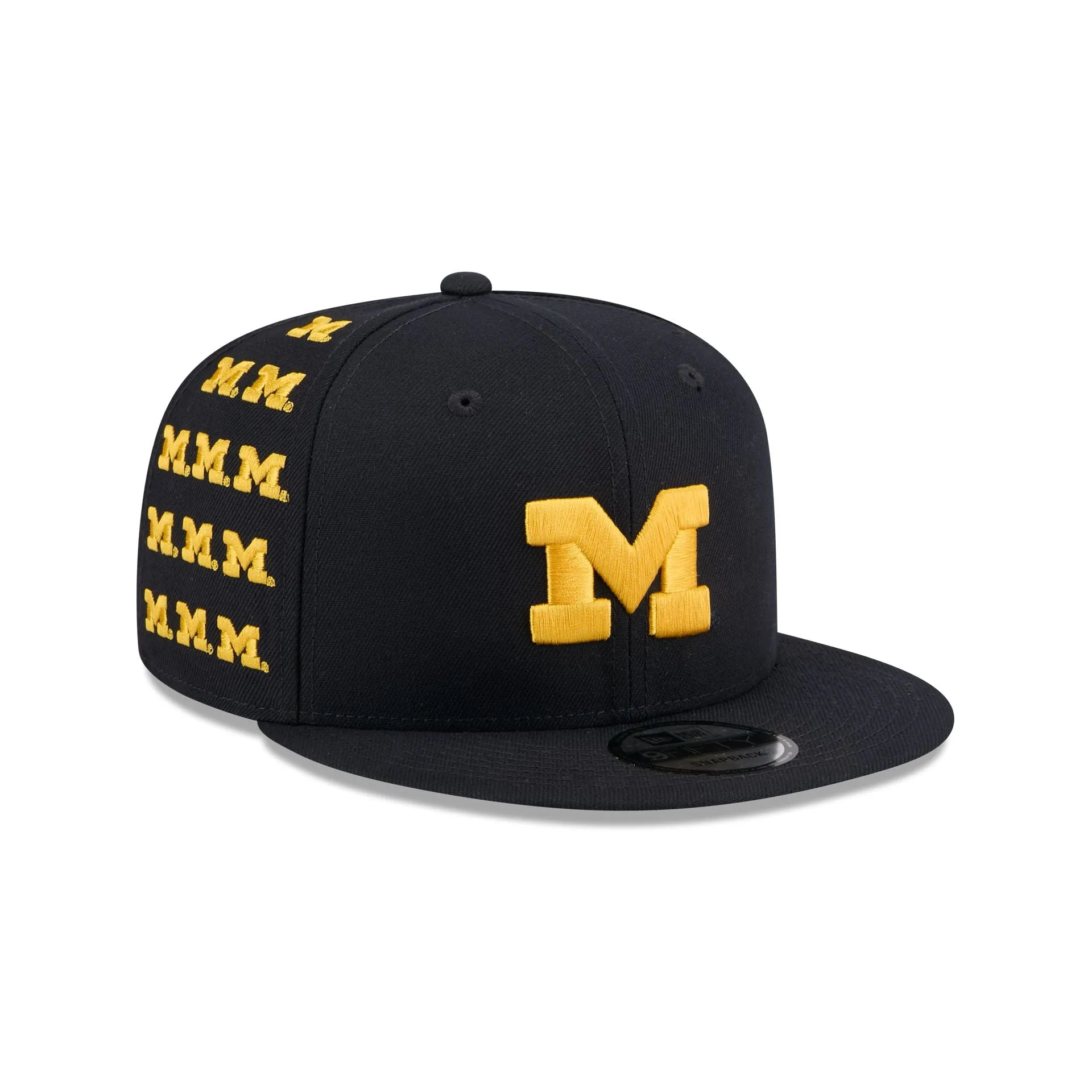 Michigan Wolverines Sticker Helmet 9FIFTY Snapback Hat sold by New Era product image thumbnail 3