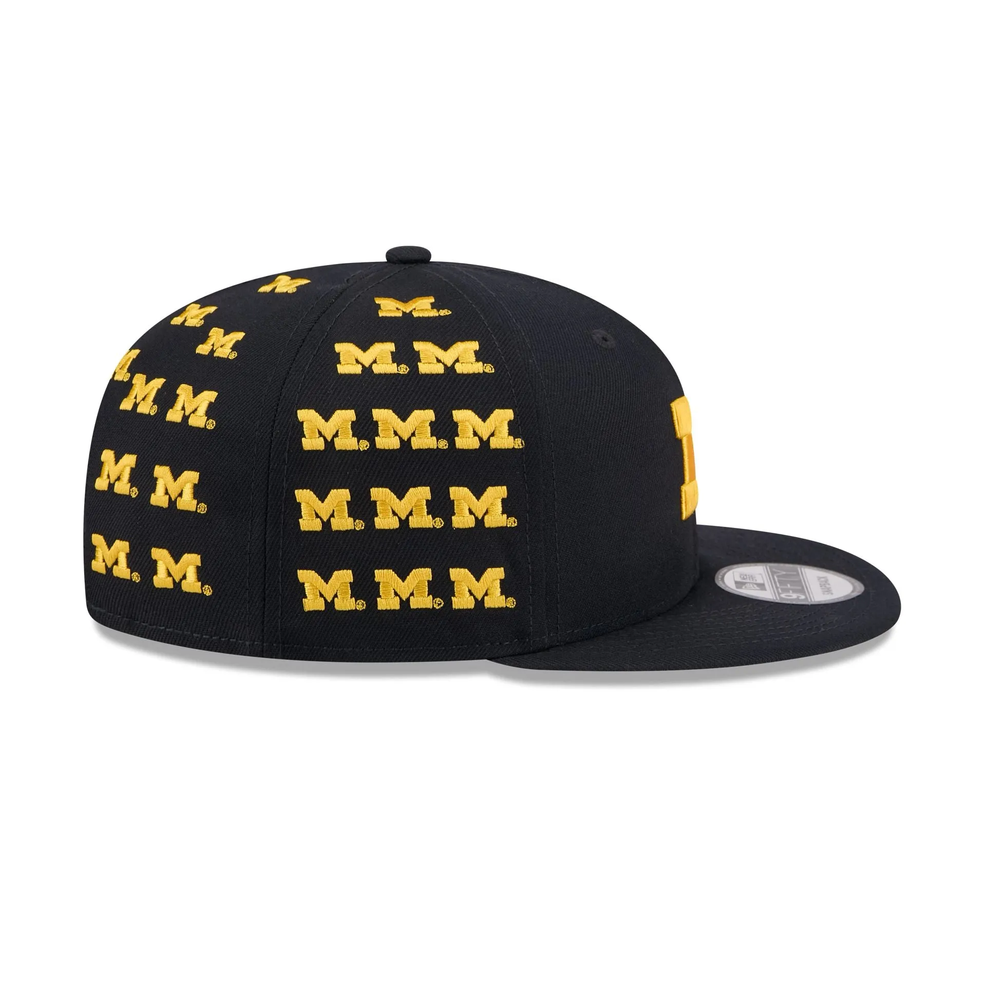 Michigan Wolverines Sticker Helmet 9FIFTY Snapback Hat sold by New Era product image thumbnail 5