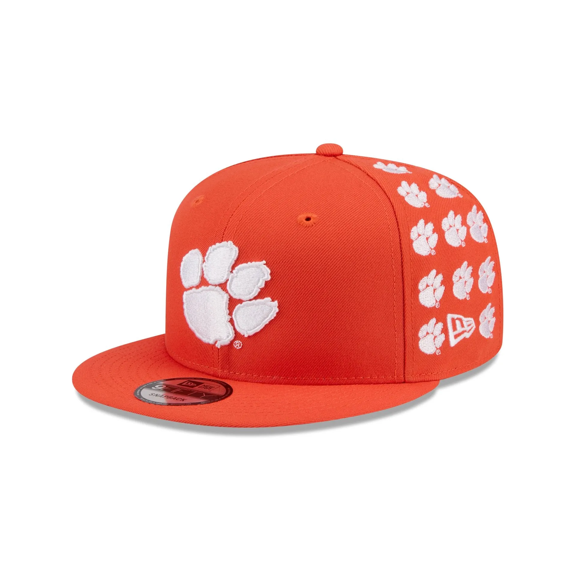 Clemson Tigers Sticker Helmet 9FIFTY Snapback Hat sold by New Era