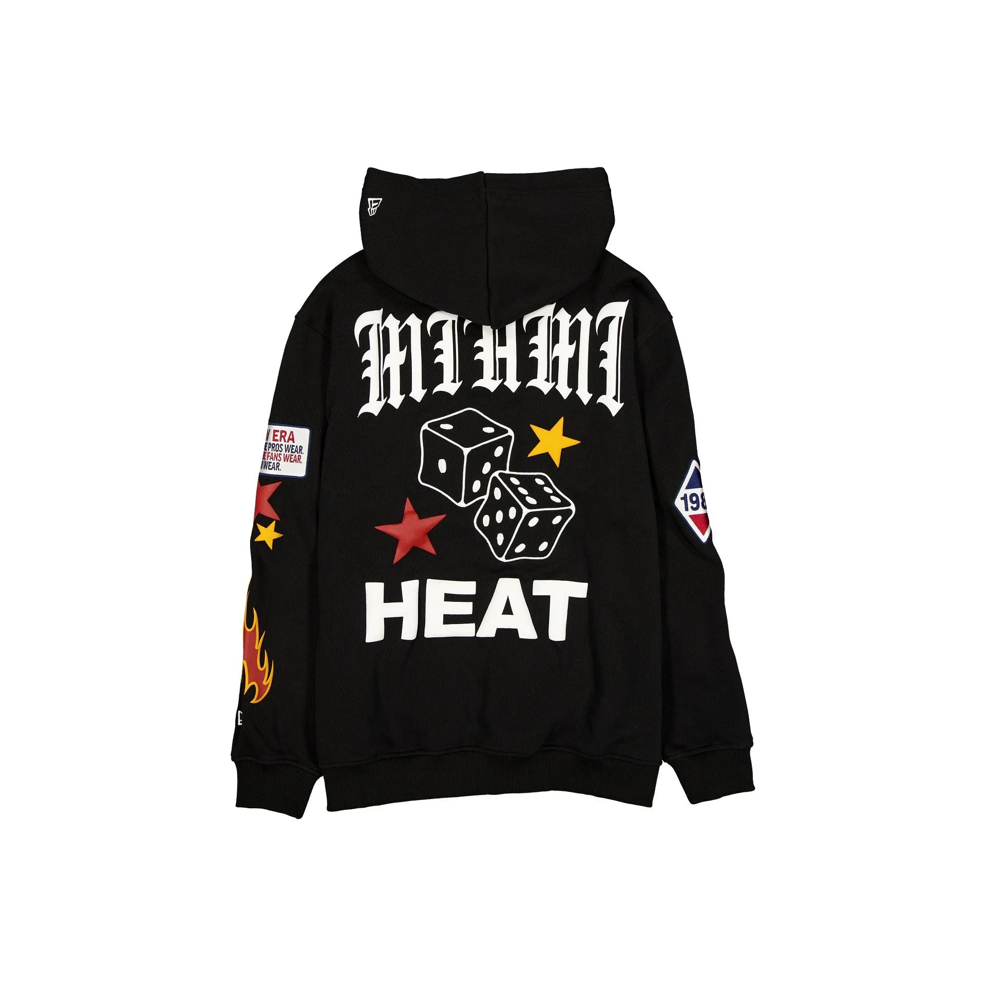 Miami Heat Uptown Threads Black Hoodie sold by New Era product image thumbnail 2