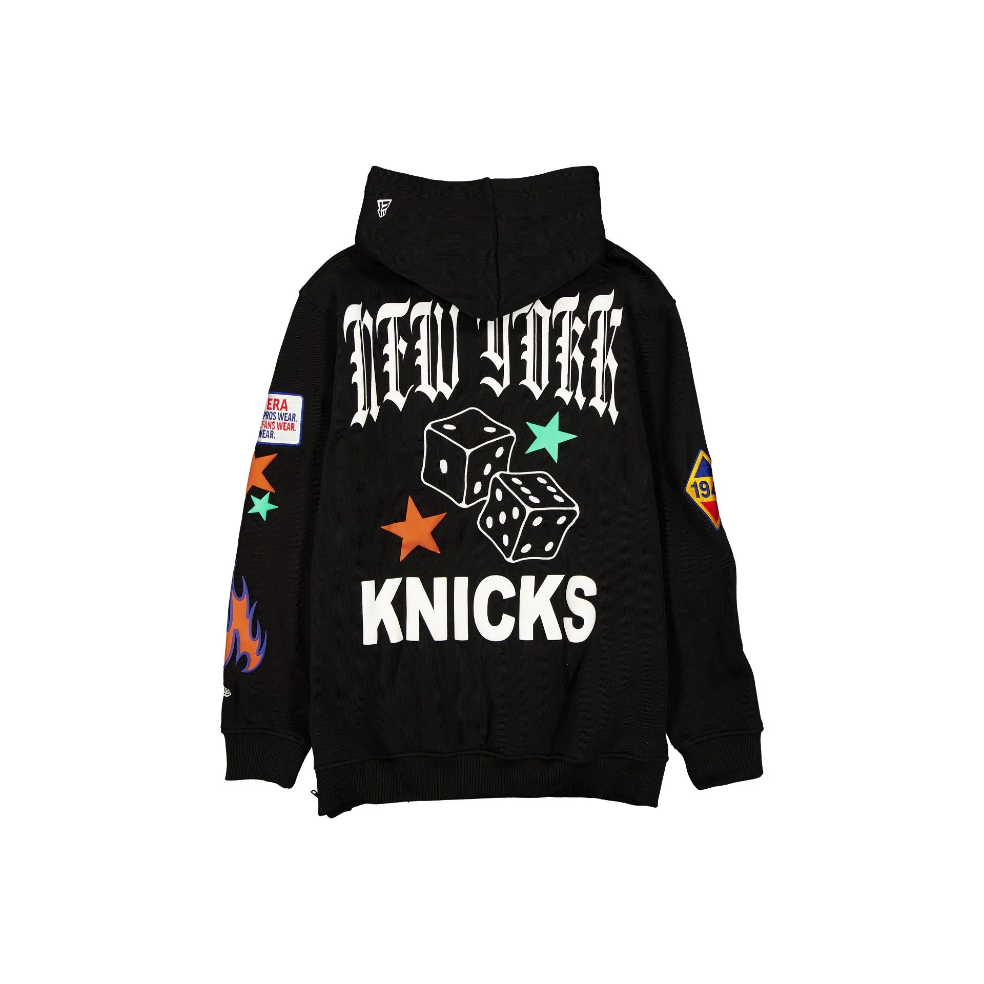 New York Knicks Uptown Threads Black Hoodie sold by New Era product image thumbnail 2