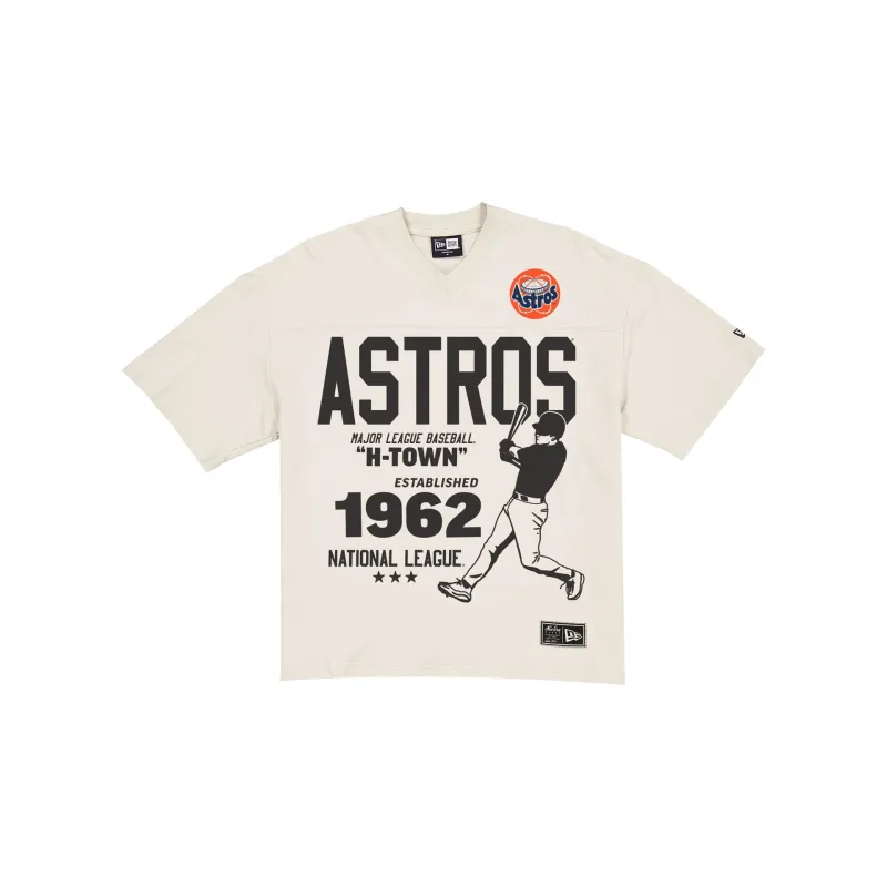 Houston Astros Throwback Prep Stone T-Shirt sold by New Era