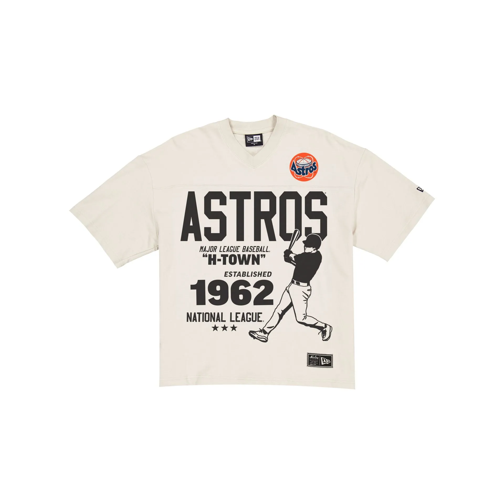 Houston Astros Throwback Prep Stone T-Shirt sold by New Era