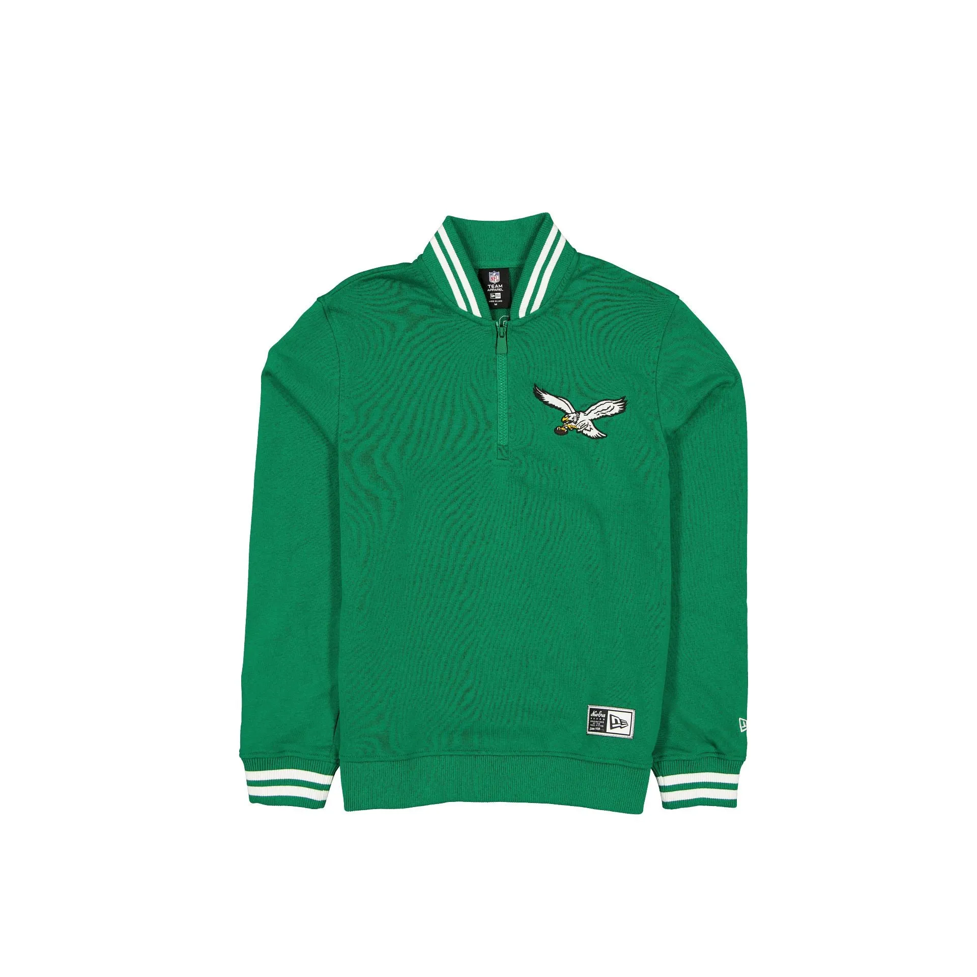 Philadelphia Eagles Throwback Prep Quarter Zip sold by New Era