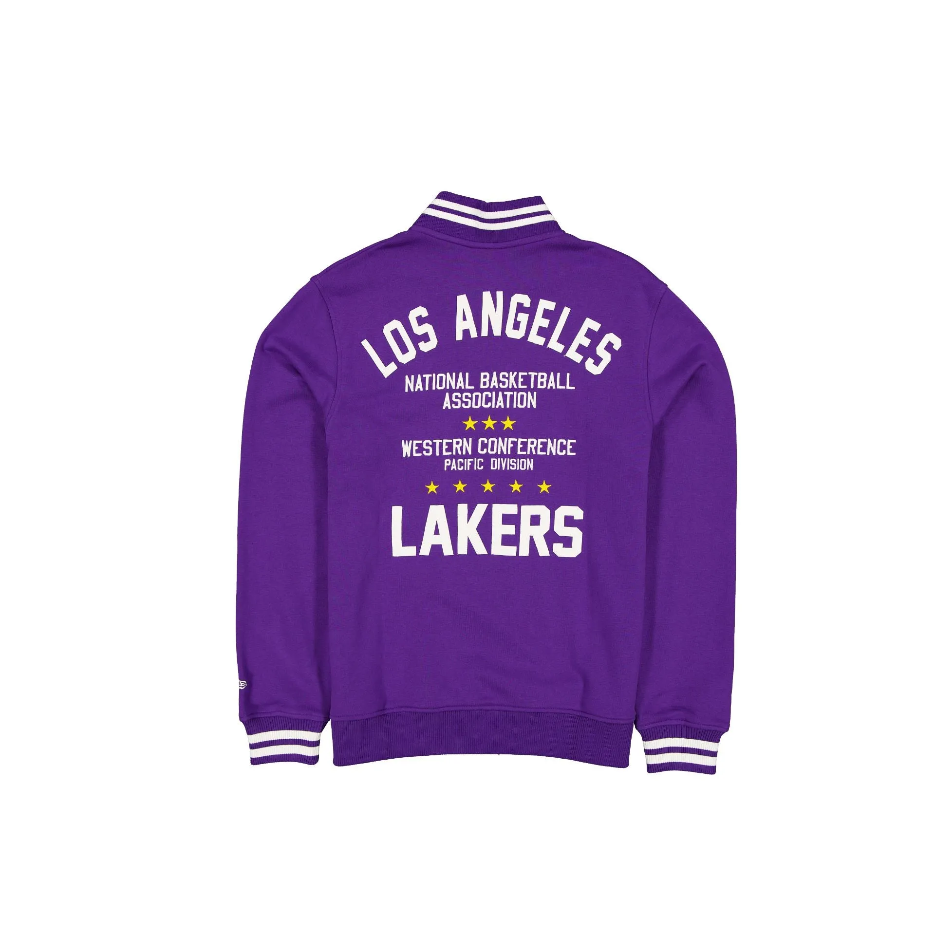 Los Angeles Lakers Throwback Prep Quarter Zip sold by New Era product image thumbnail 2
