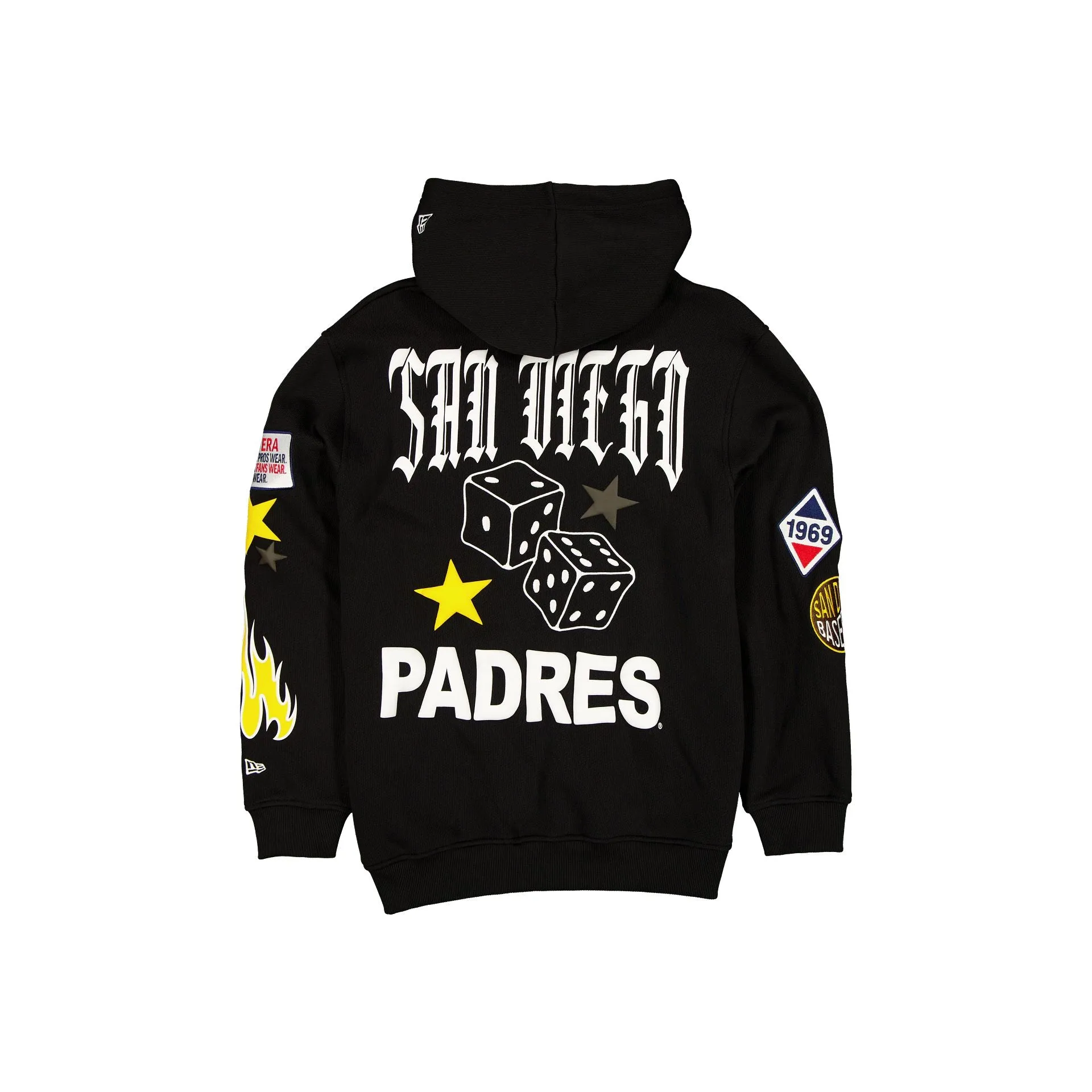 San Diego Padres Uptown Threads Black Hoodie sold by New Era product image thumbnail 2