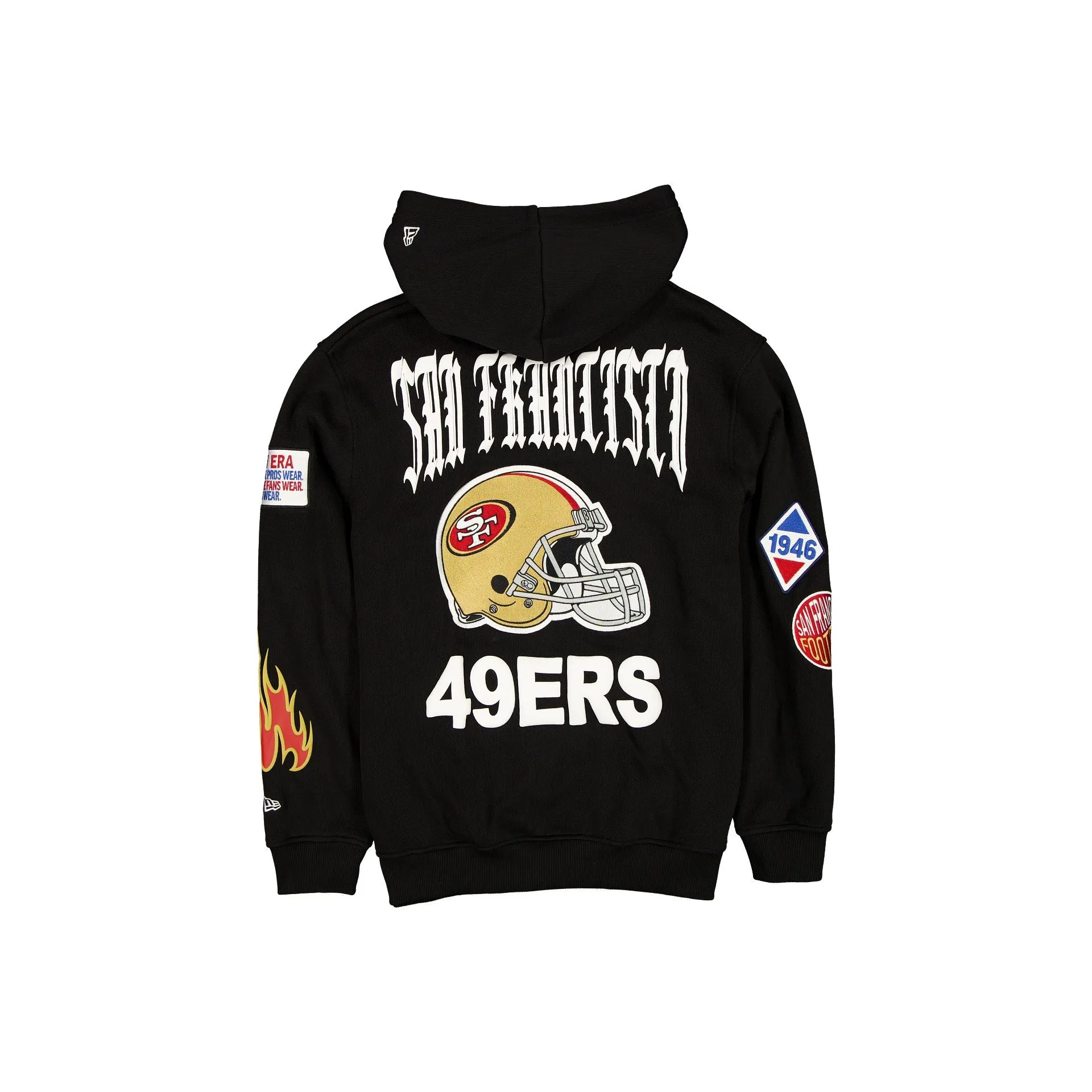 San Francisco 49ers Uptown Threads Black Hoodie sold by New Era product image thumbnail 2