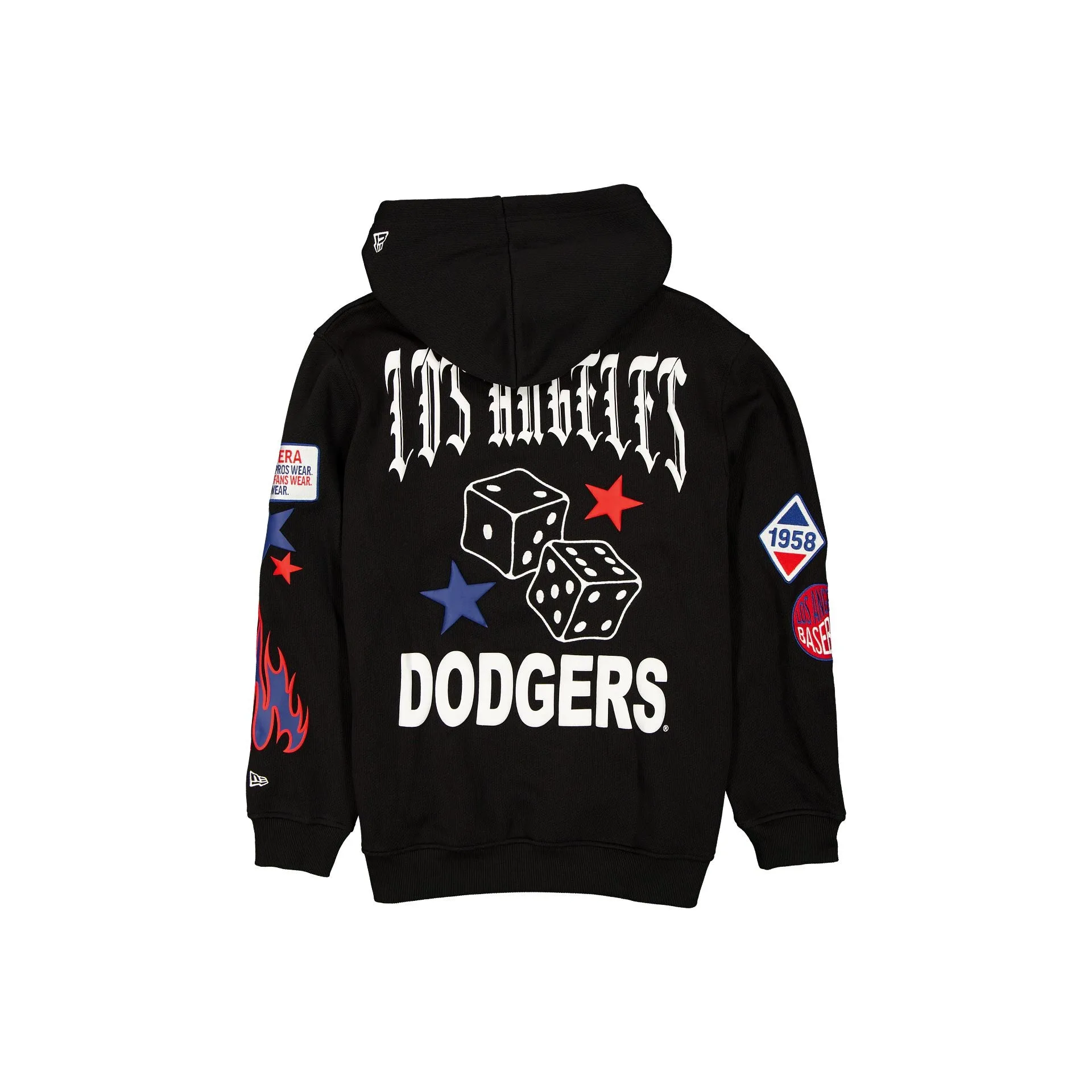 Los Angeles Dodgers Uptown Threads Black Hoodie sold by New Era product image thumbnail 2