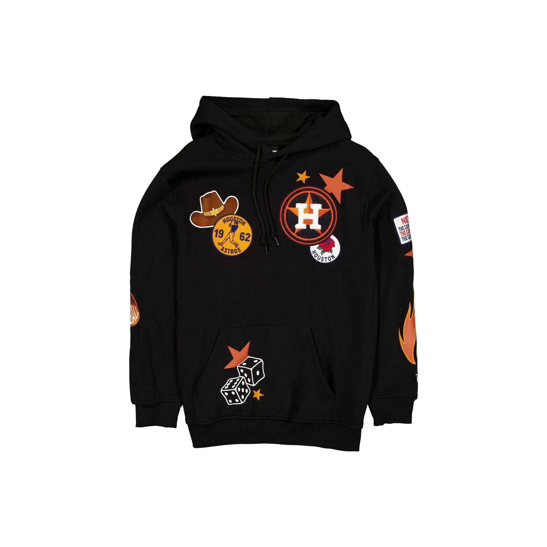 Houston Astros Uptown Threads Black Hoodie sold by New Era