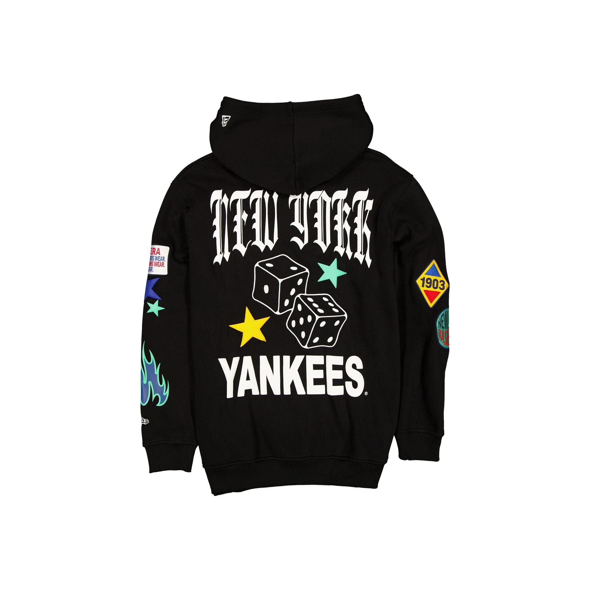 New York Yankees Uptown Threads Black Hoodie sold by New Era product image thumbnail 2