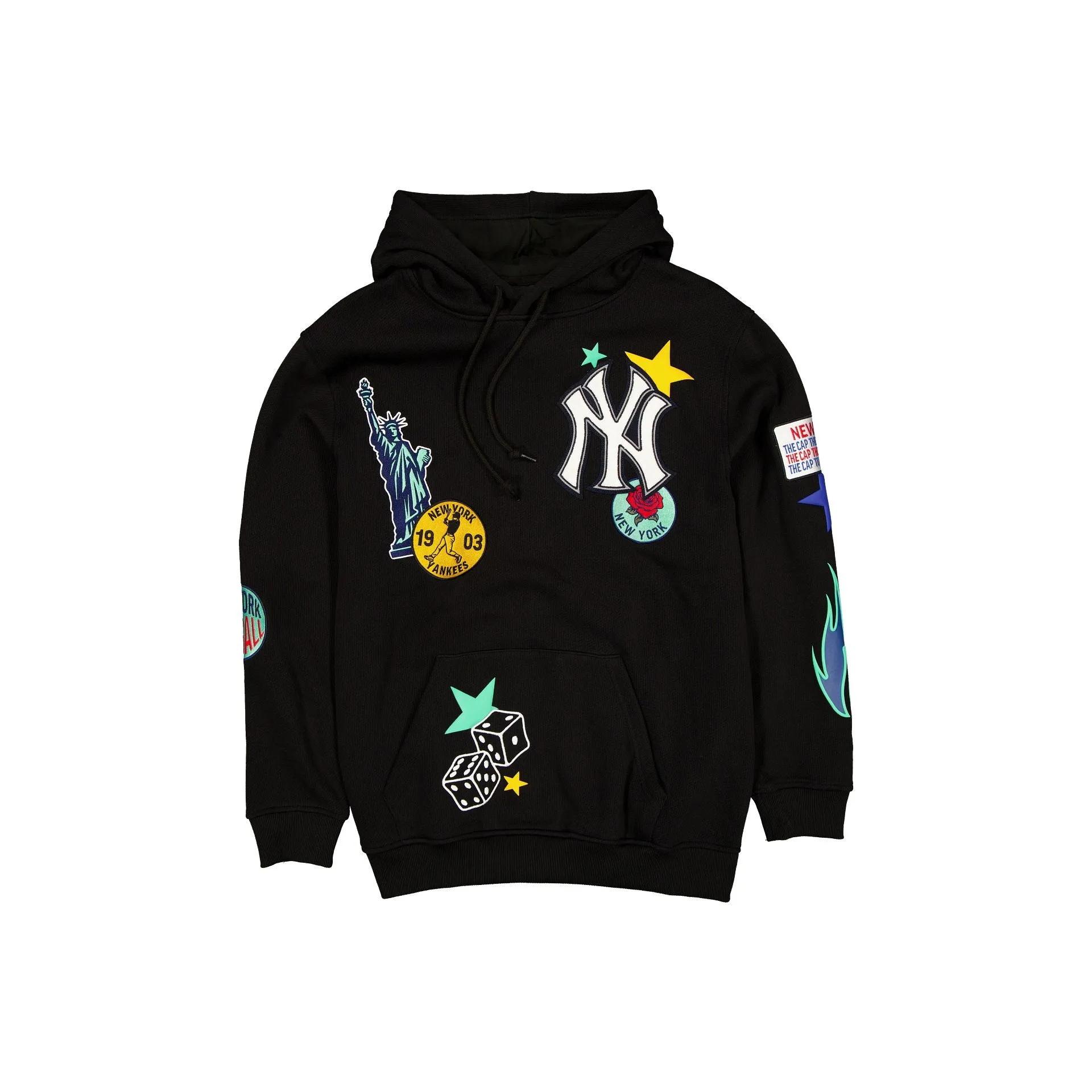 New York Yankees Uptown Threads Black Hoodie sold by New Era