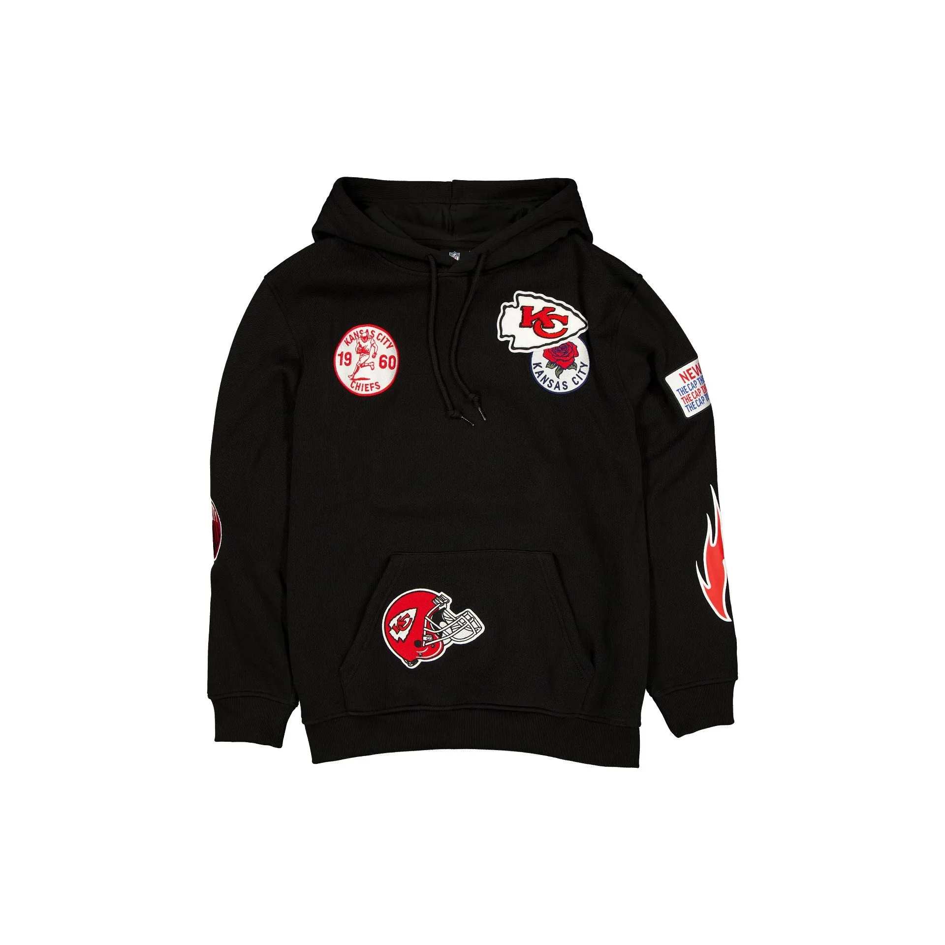 Kansas City Chiefs Uptown Threads Black Hoodie sold by New Era