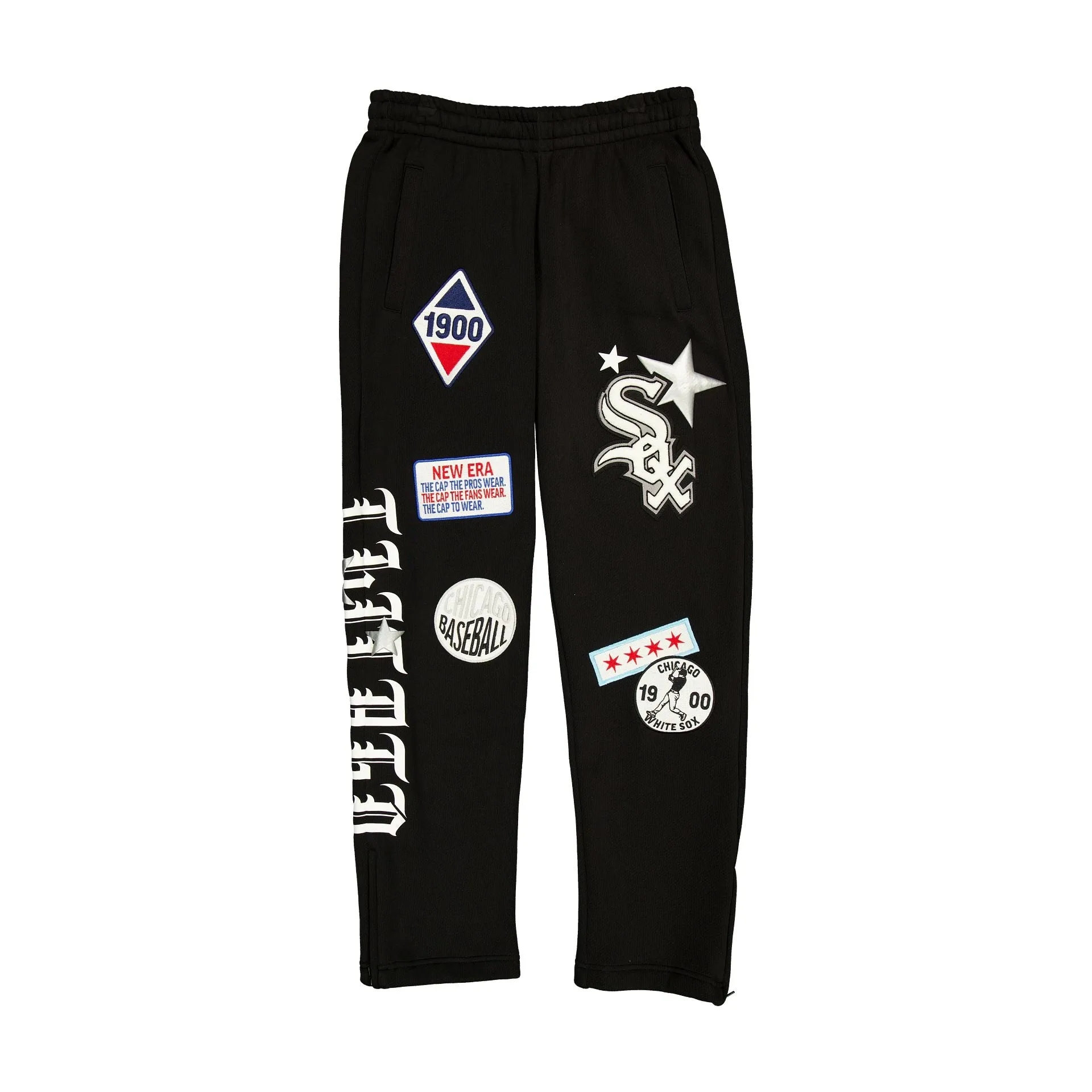 Chicago White Sox Uptown Threads Black Sweatpants sold by New Era