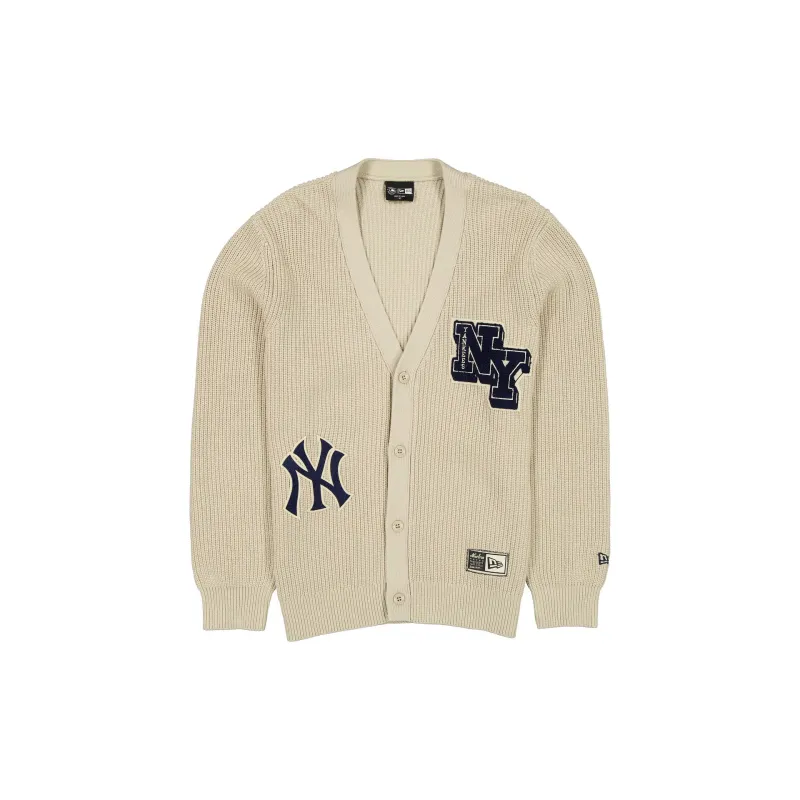 New York Yankees Throwback Prep Stone Cardigan sold by New Era