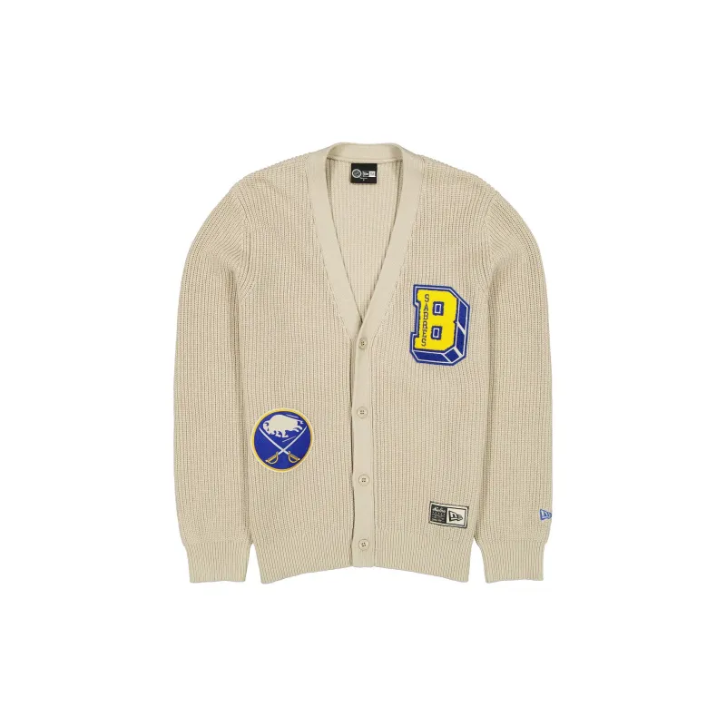 Buffalo Sabres Throwback Prep Stone Cardigan sold by New Era