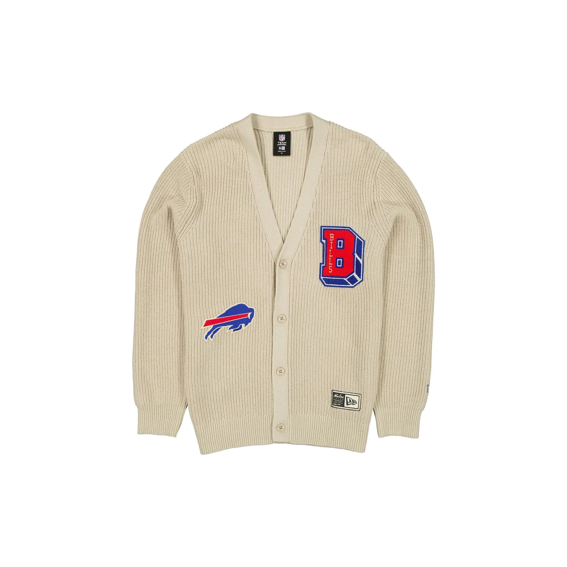 Buffalo Bills Throwback Prep Stone Cardigan sold by New Era