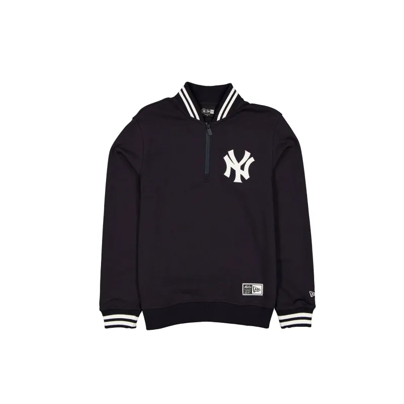 New York Yankees Throwback Prep Quarter Zip sold by New Era