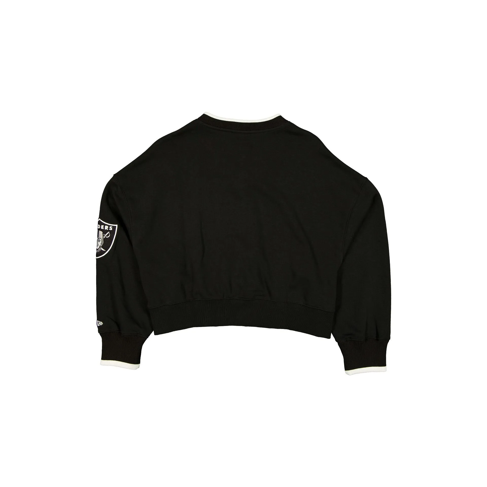 Las Vegas Raiders Throwback Prep Women's Cropped Crewneck sold by New Era product image thumbnail 2