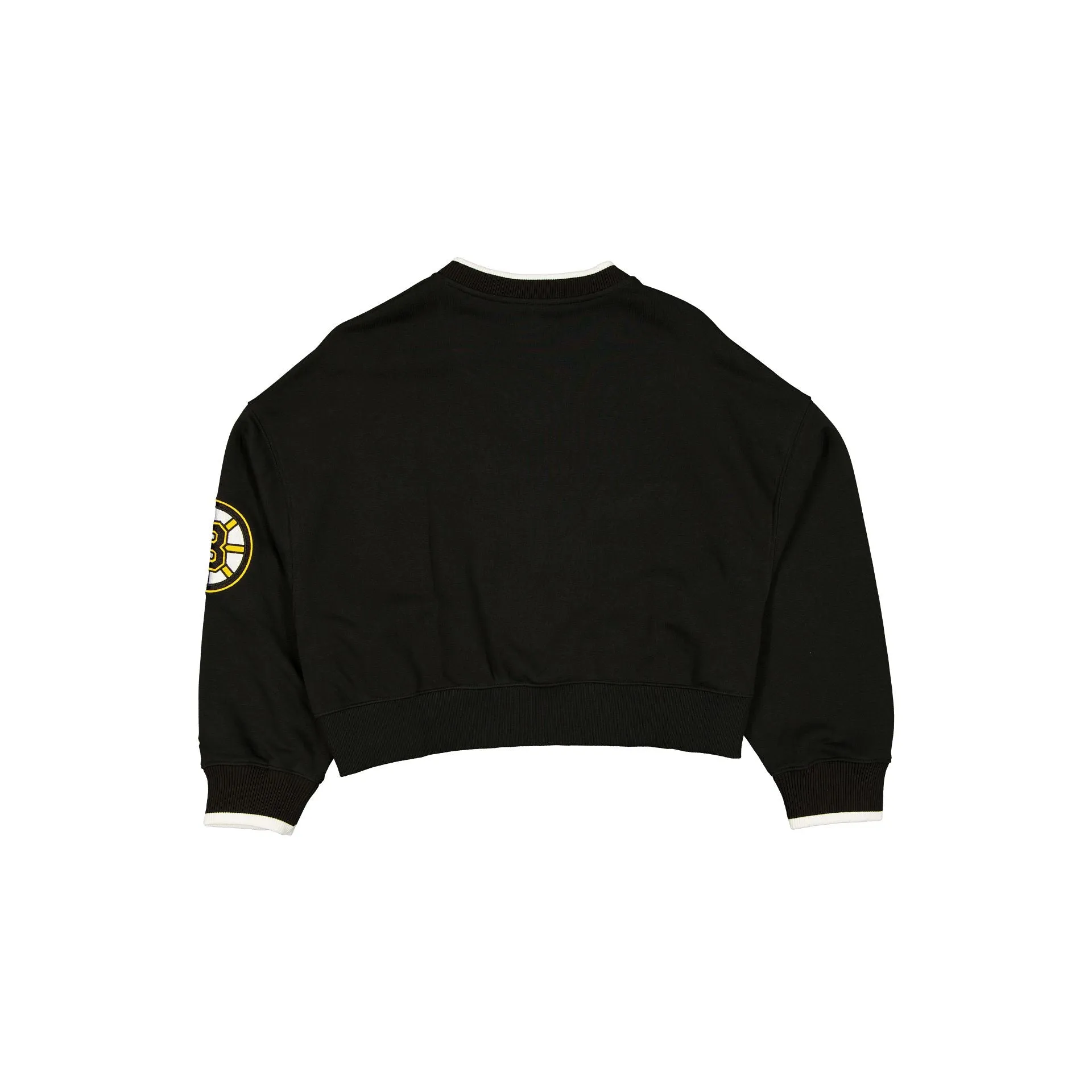 Boston Bruins Throwback Prep Women's Cropped Crewneck sold by New Era product image thumbnail 2