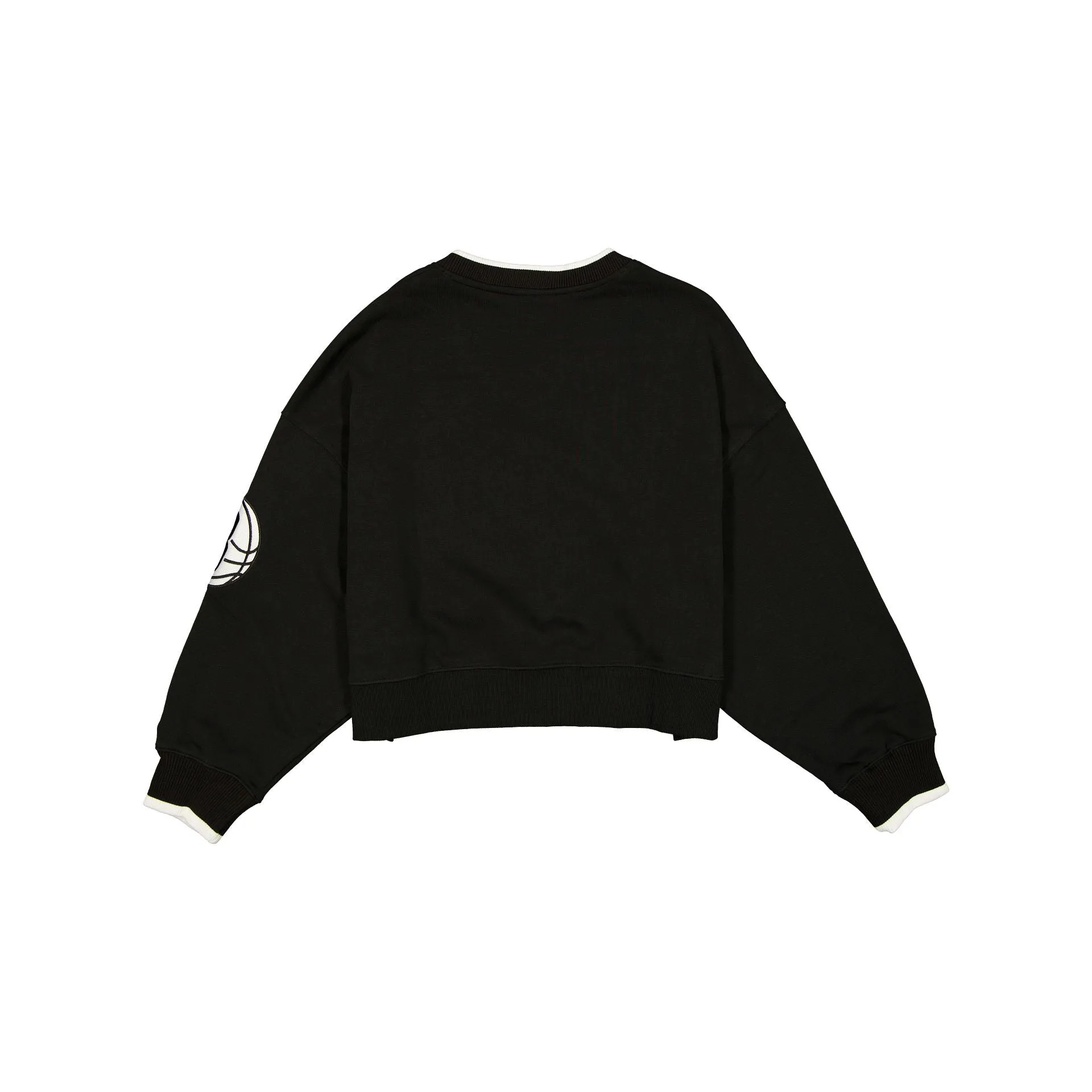 Brooklyn Nets Throwback Prep Women's Cropped Crewneck sold by New Era product image thumbnail 2