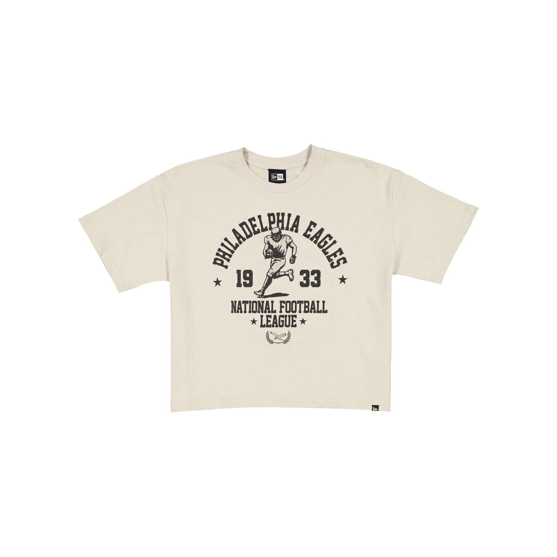 Philadelphia Eagles Throwback Prep Stone Women's Cropped T-Shirt sold by New Era