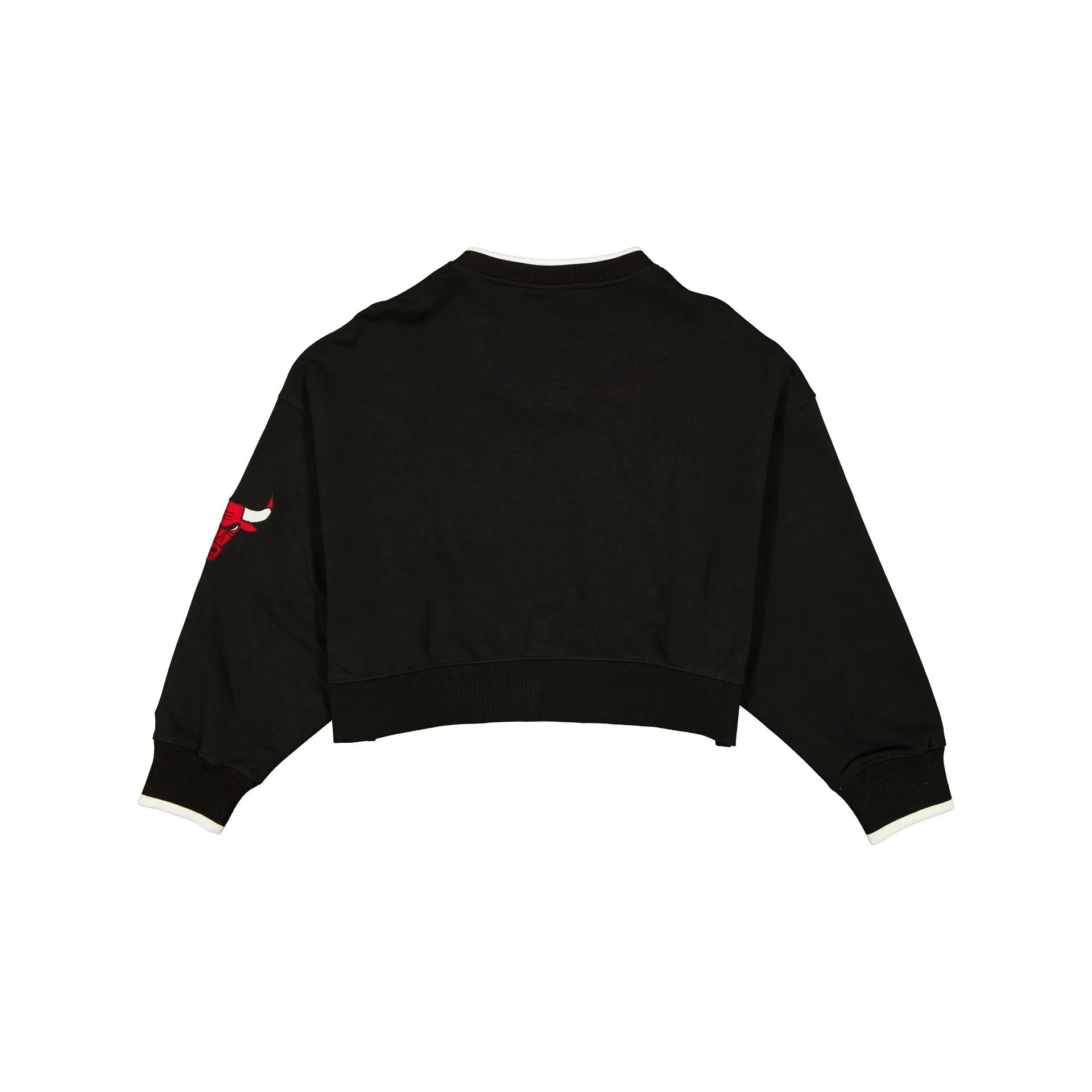 Chicago Bulls Throwback Prep Women's Cropped Crewneck sold by New Era product image thumbnail 2