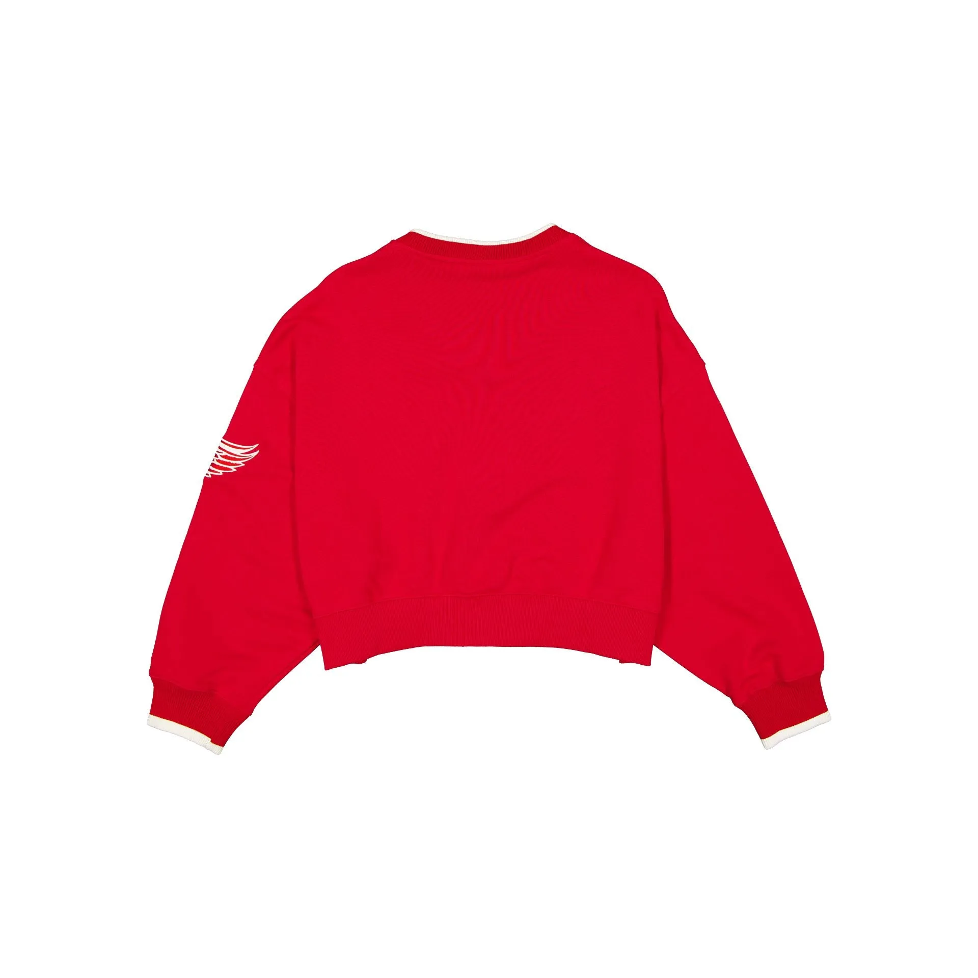 Detroit Red Wings Throwback Prep Women's Cropped Crewneck sold by New Era product image thumbnail 2
