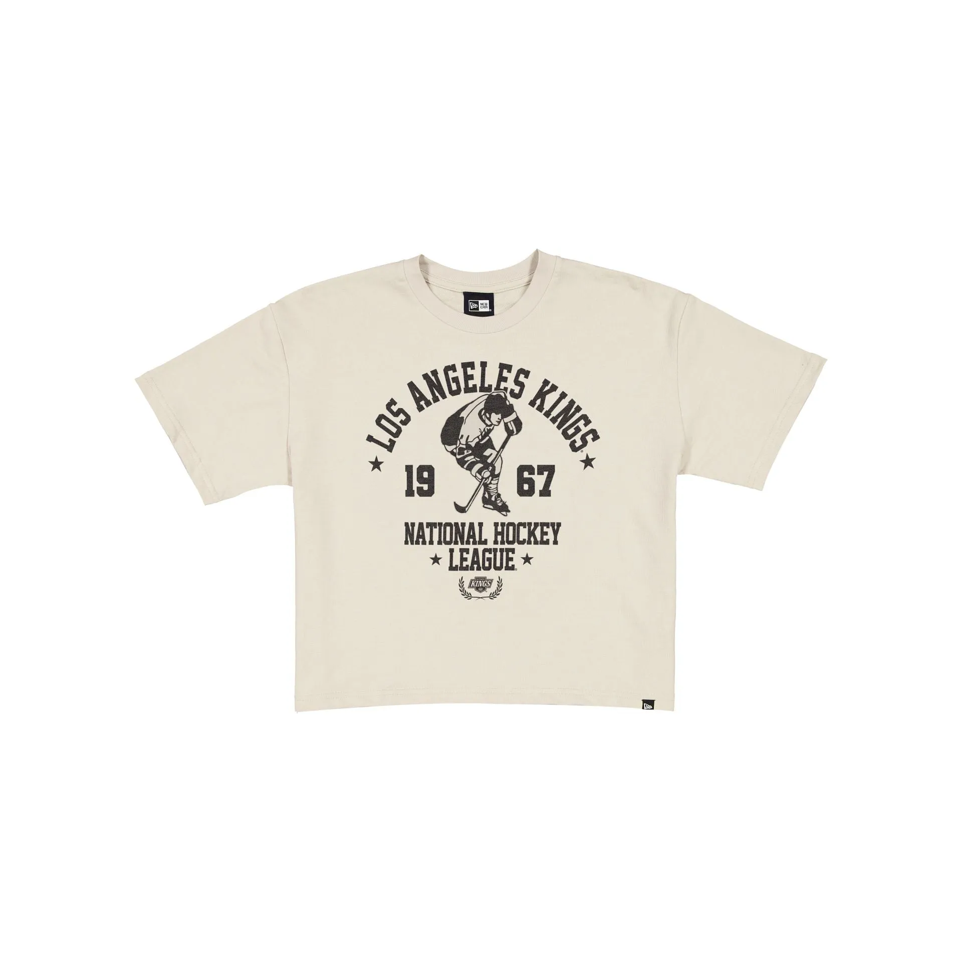 Los Angeles Kings Throwback Prep Stone Women's Cropped T-Shirt sold by New Era