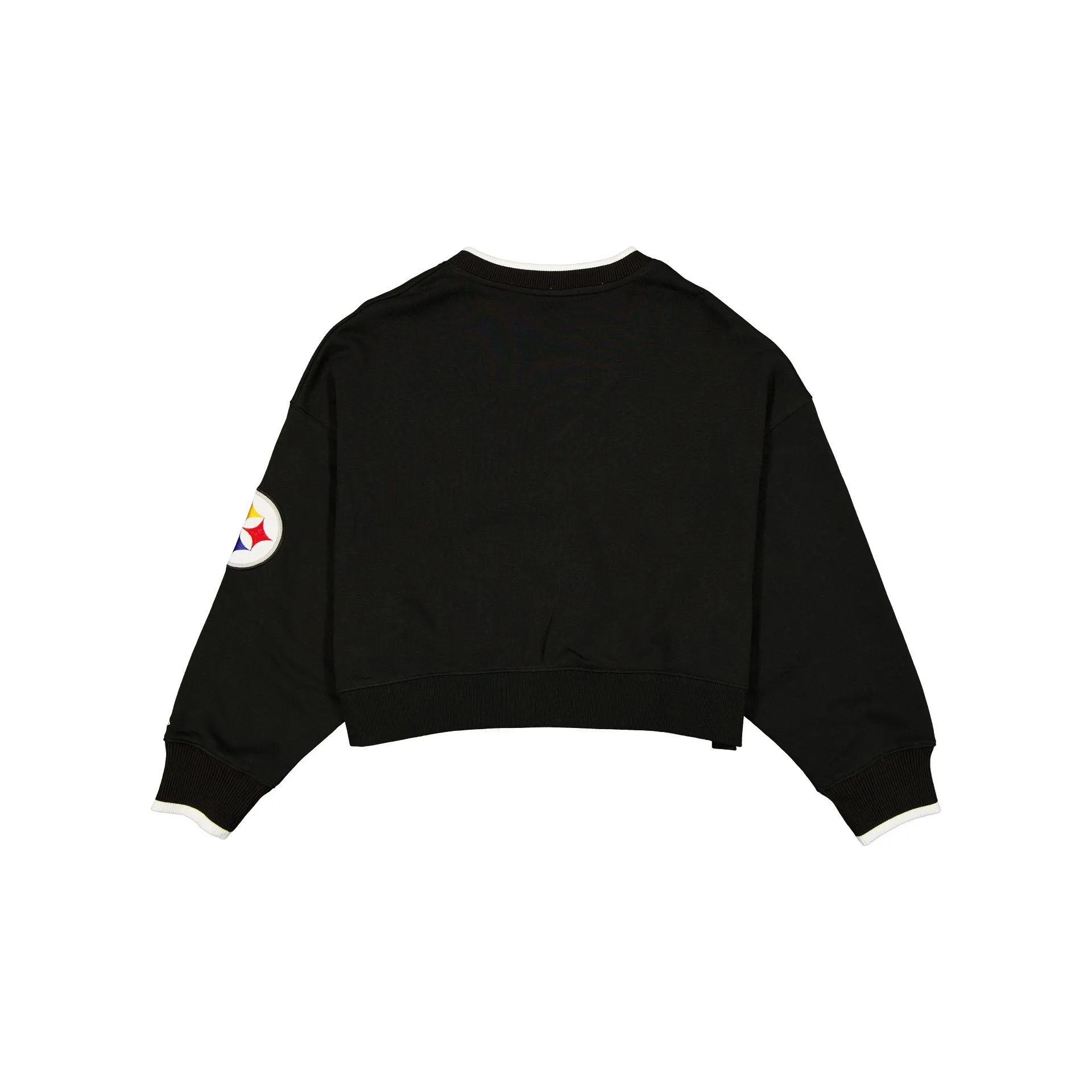 Pittsburgh Steelers Throwback Prep Women's Cropped Crewneck sold by New Era product image thumbnail 2