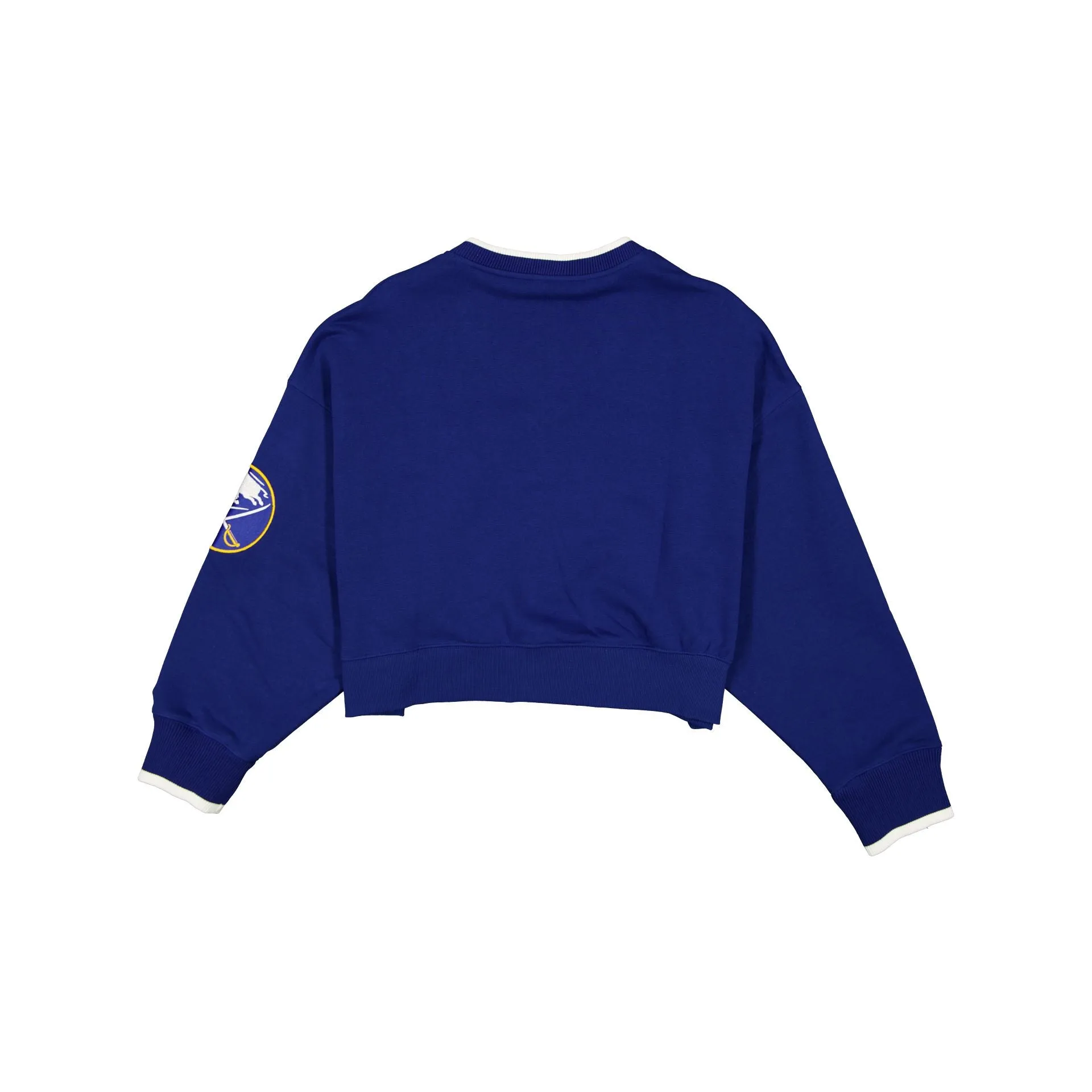 Buffalo Sabres Throwback Prep Women's Cropped Crewneck sold by New Era product image thumbnail 2