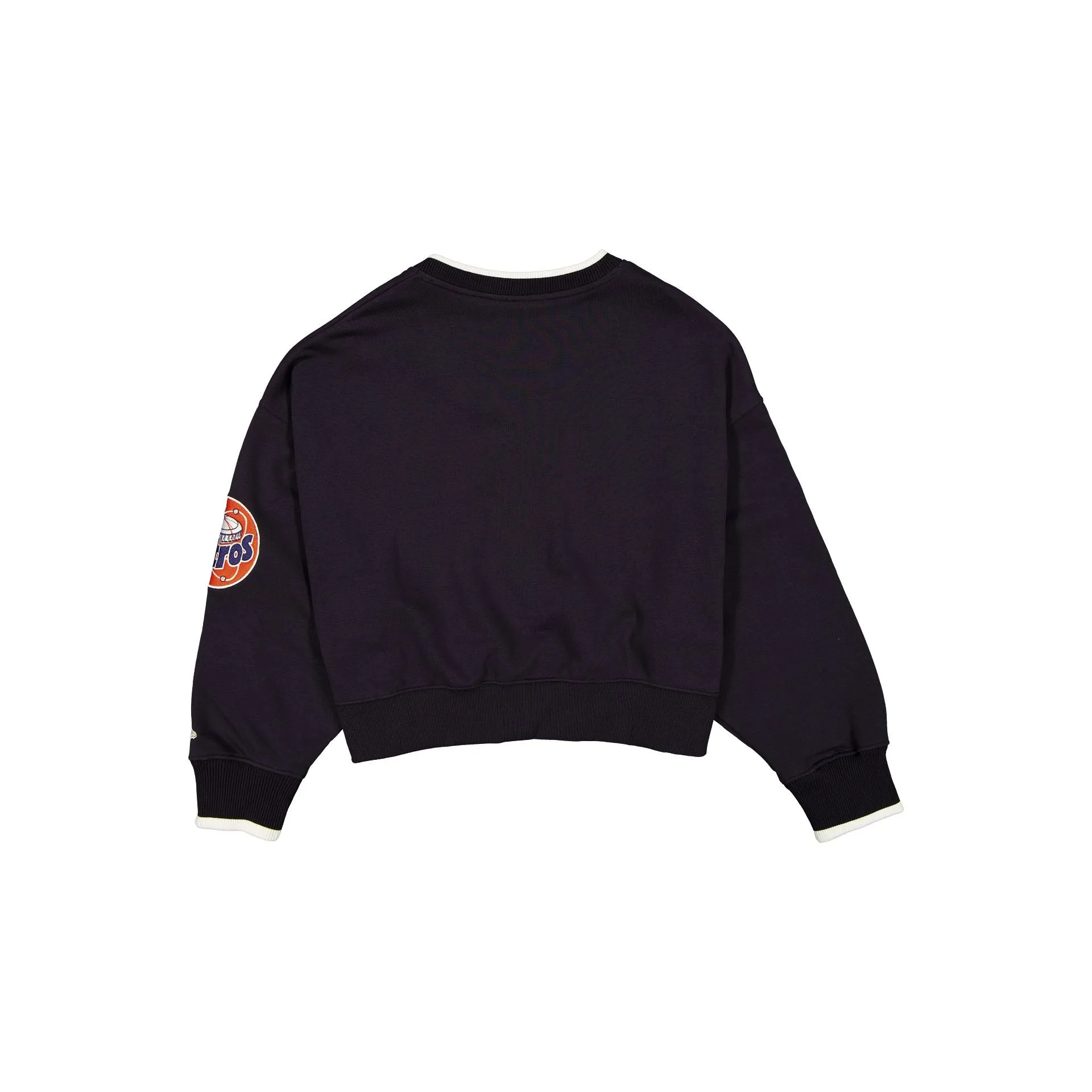 Houston Astros Throwback Prep Women's Cropped Crewneck sold by New Era product image thumbnail 2