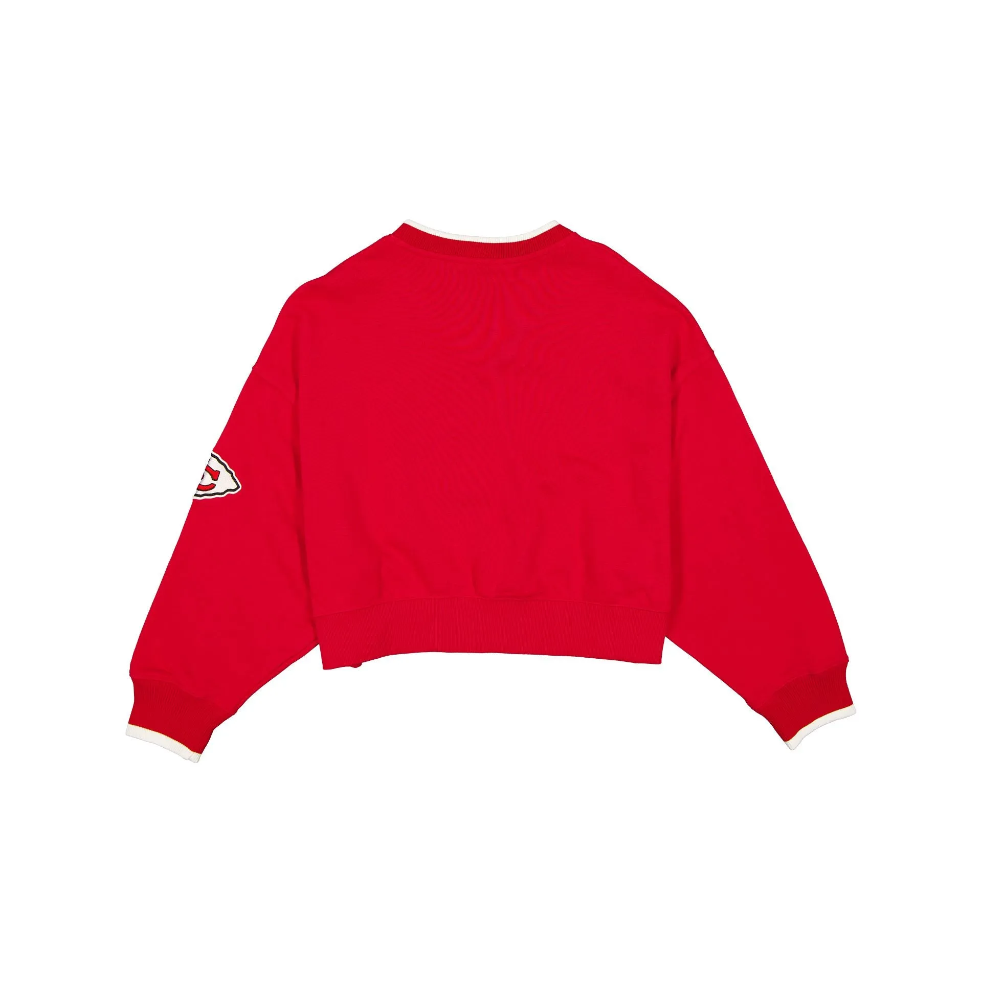 Kansas City Chiefs Throwback Prep Women's Cropped Crewneck sold by New Era product image thumbnail 2