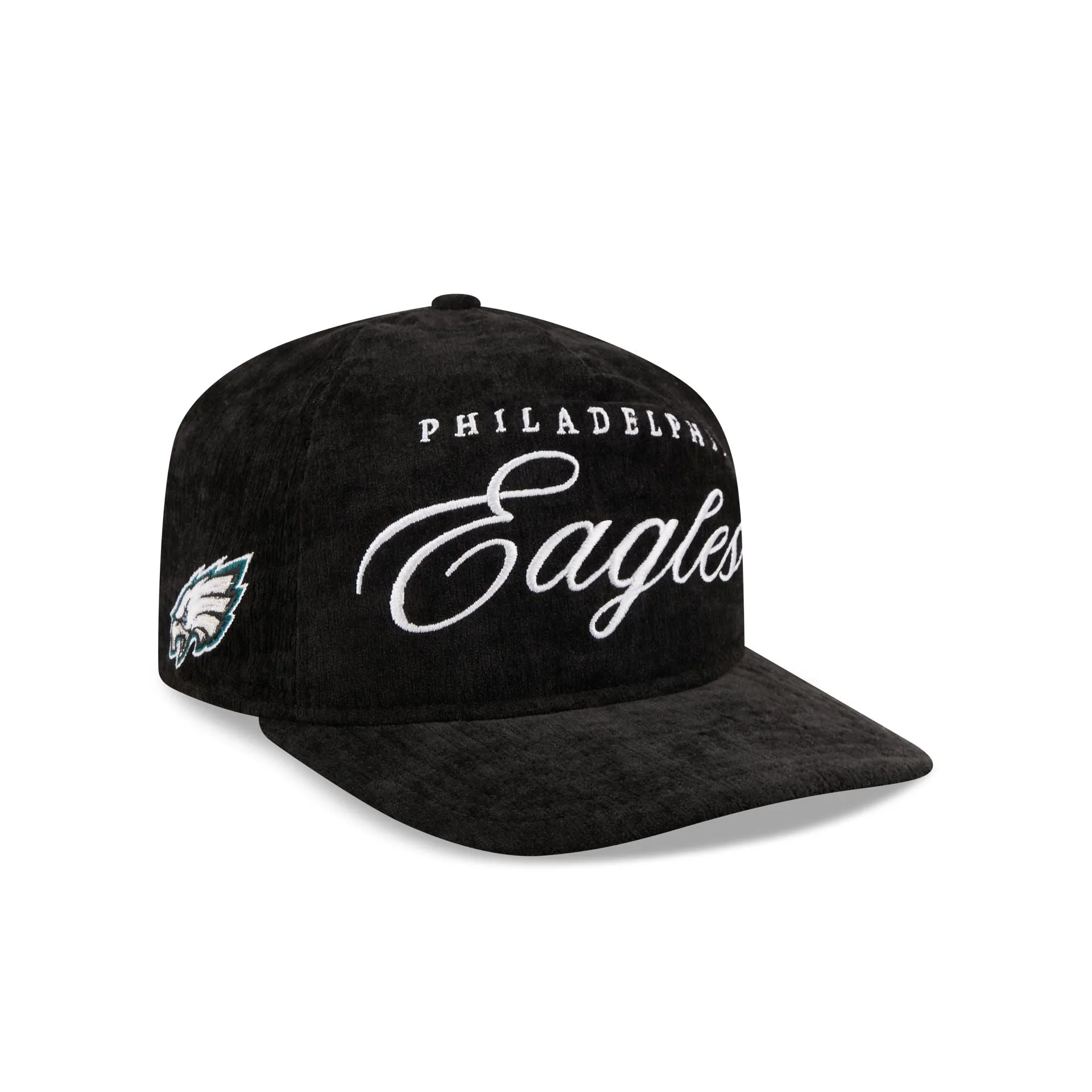 Philadelphia Eagles Velvet Team Script 19TWENTY Adjustable Hat sold by New Era