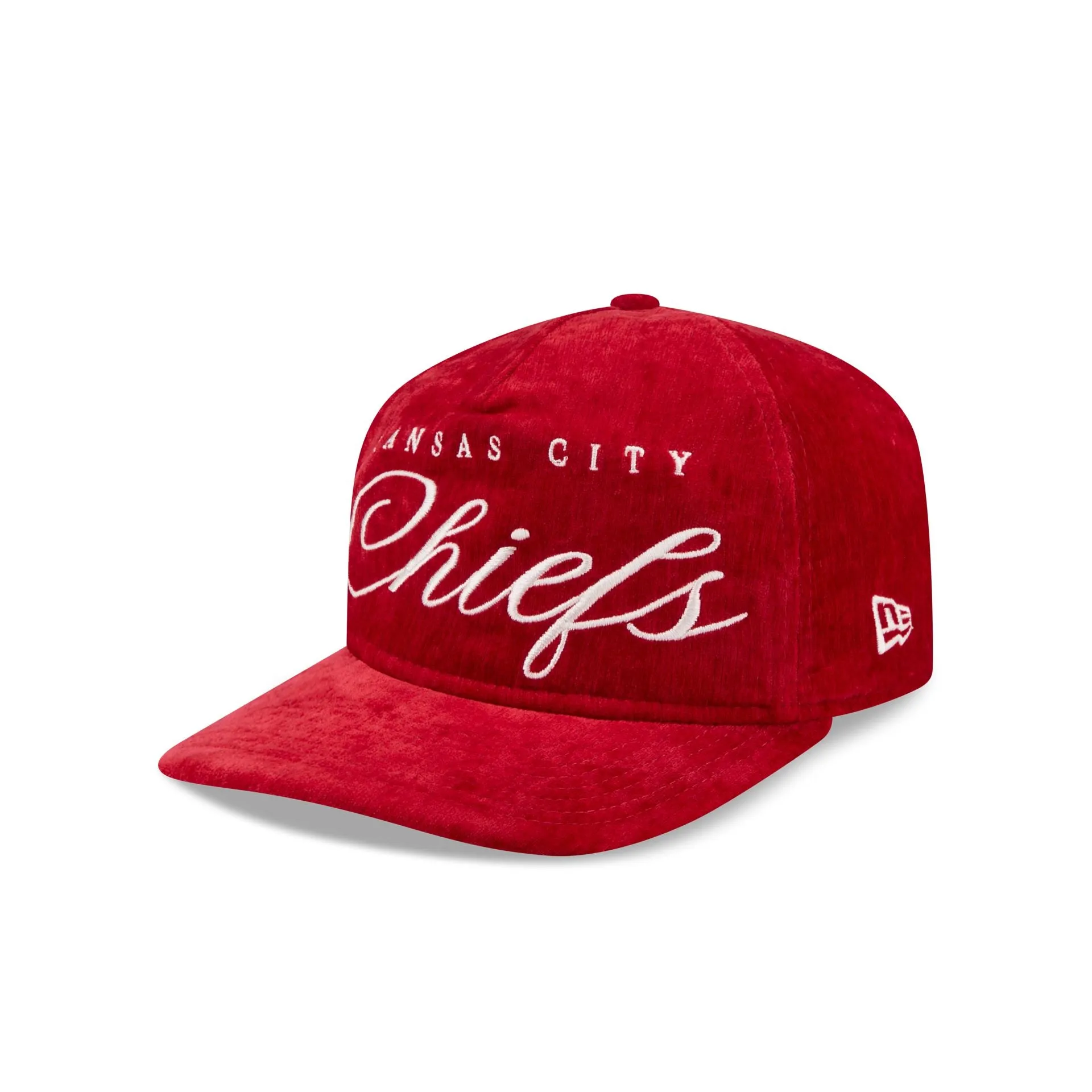 Kansas City Chiefs Velvet Team Script 19TWENTY Adjustable Hat sold by New Era product image thumbnail 3
