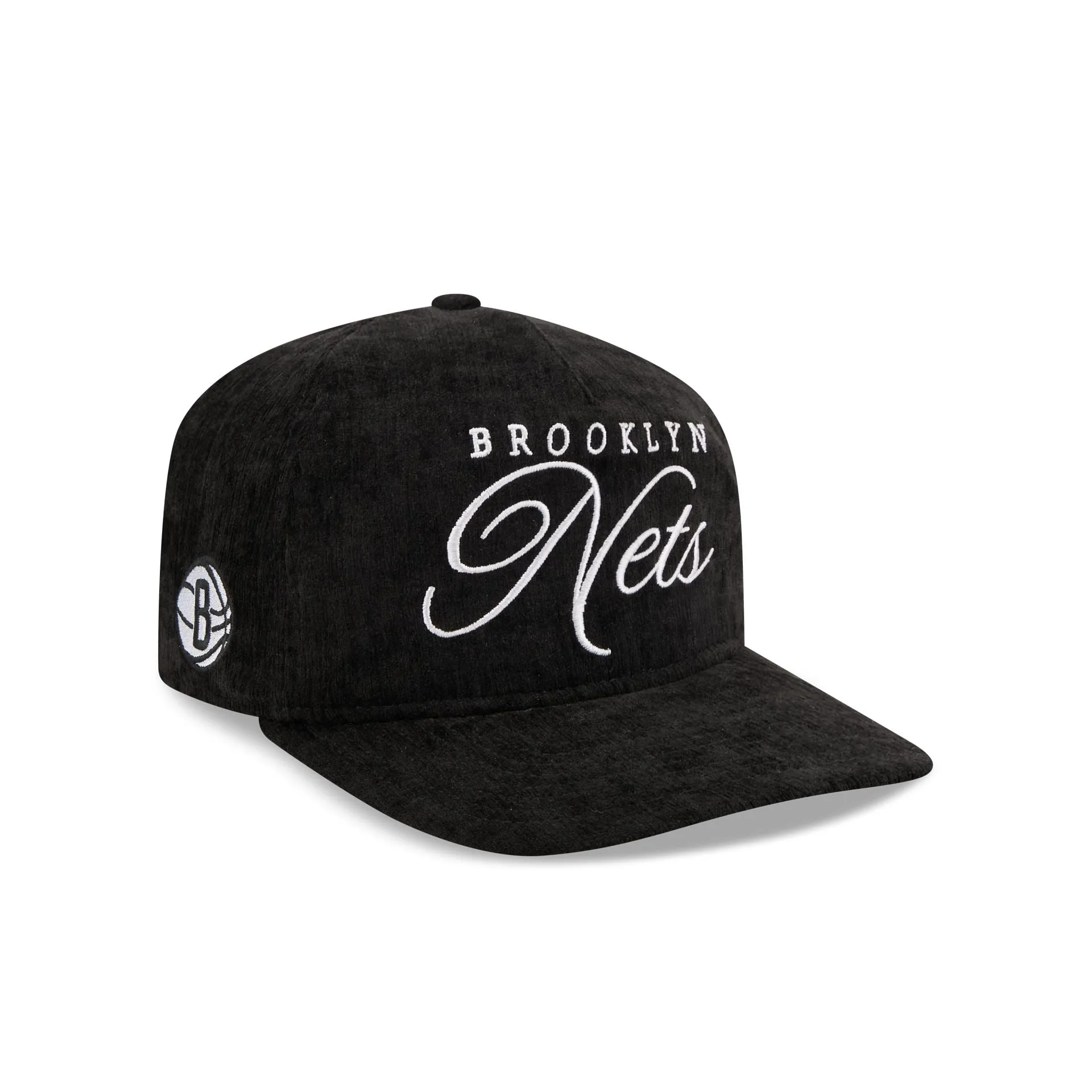 Brooklyn Nets Velvet Team Script 19TWENTY Adjustable Hat sold by New Era