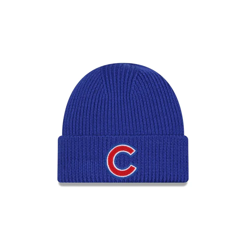 Chicago Cubs Short Skull Cuff Knit Beanie Hat sold by New Era