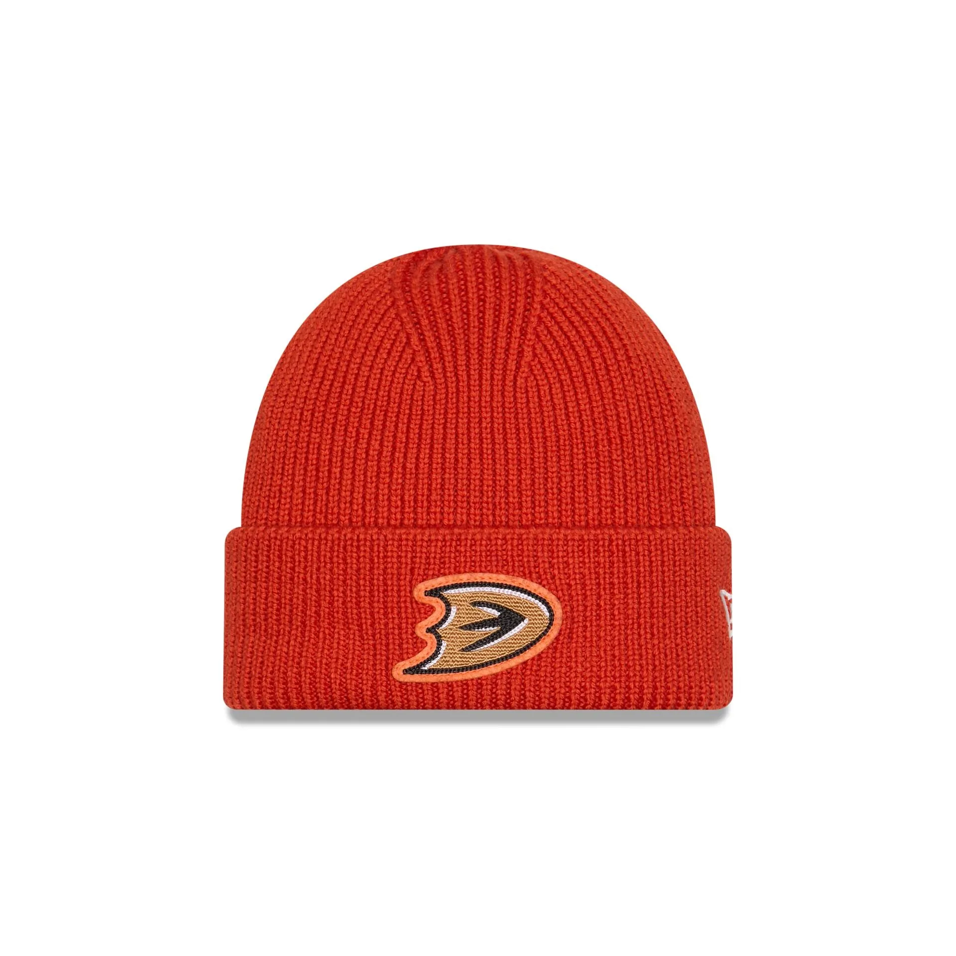 Anaheim Ducks Short Skull Cuff Knit Beanie Hat sold by New Era