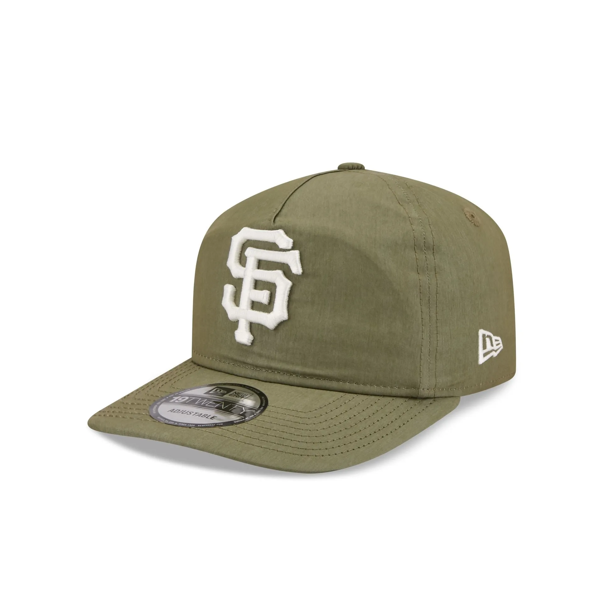 San Francisco Giants Olive Green Nylon 19TWENTY Adjustable Hat sold by New Era