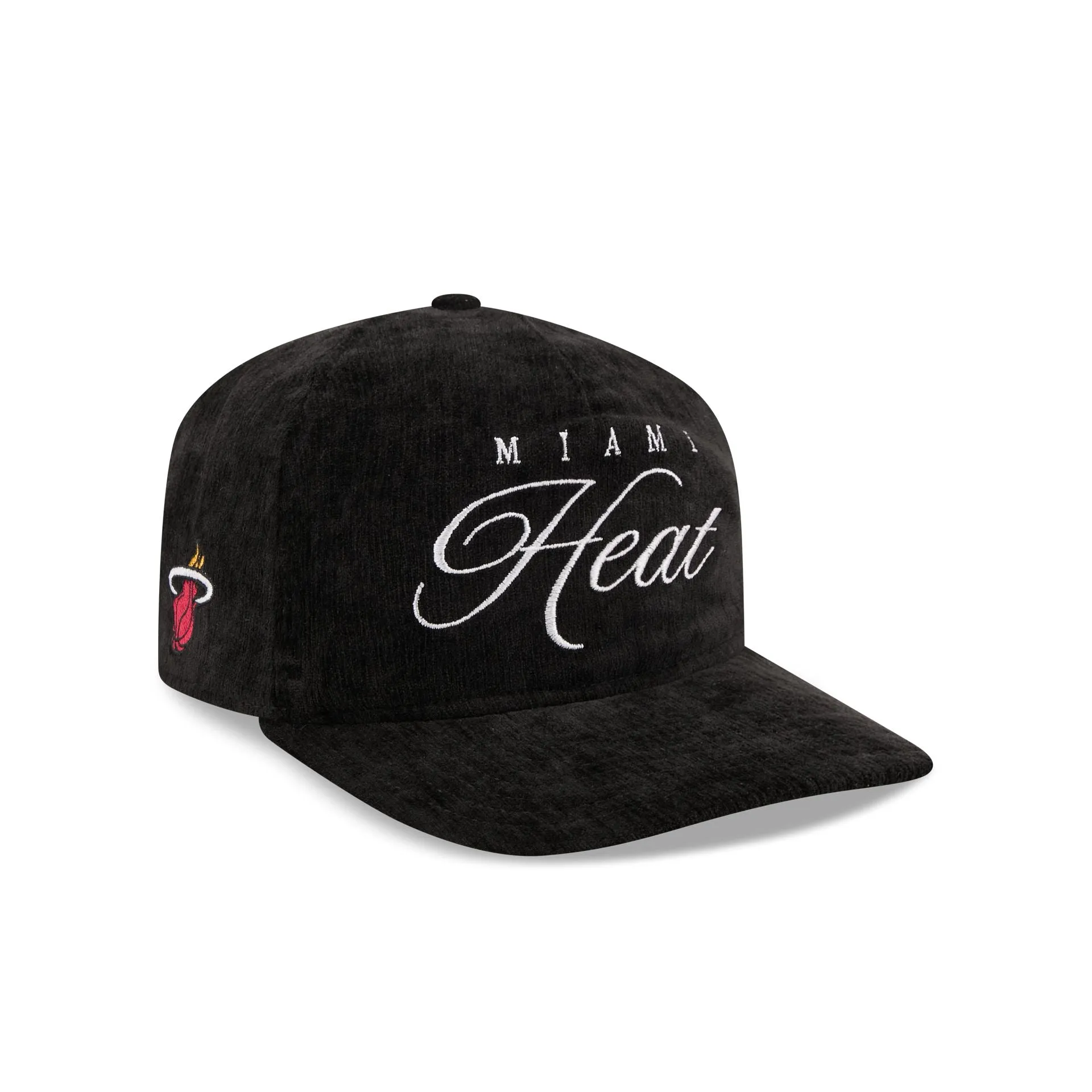Miami Heat Velvet Team Script 19TWENTY Adjustable Hat sold by New Era