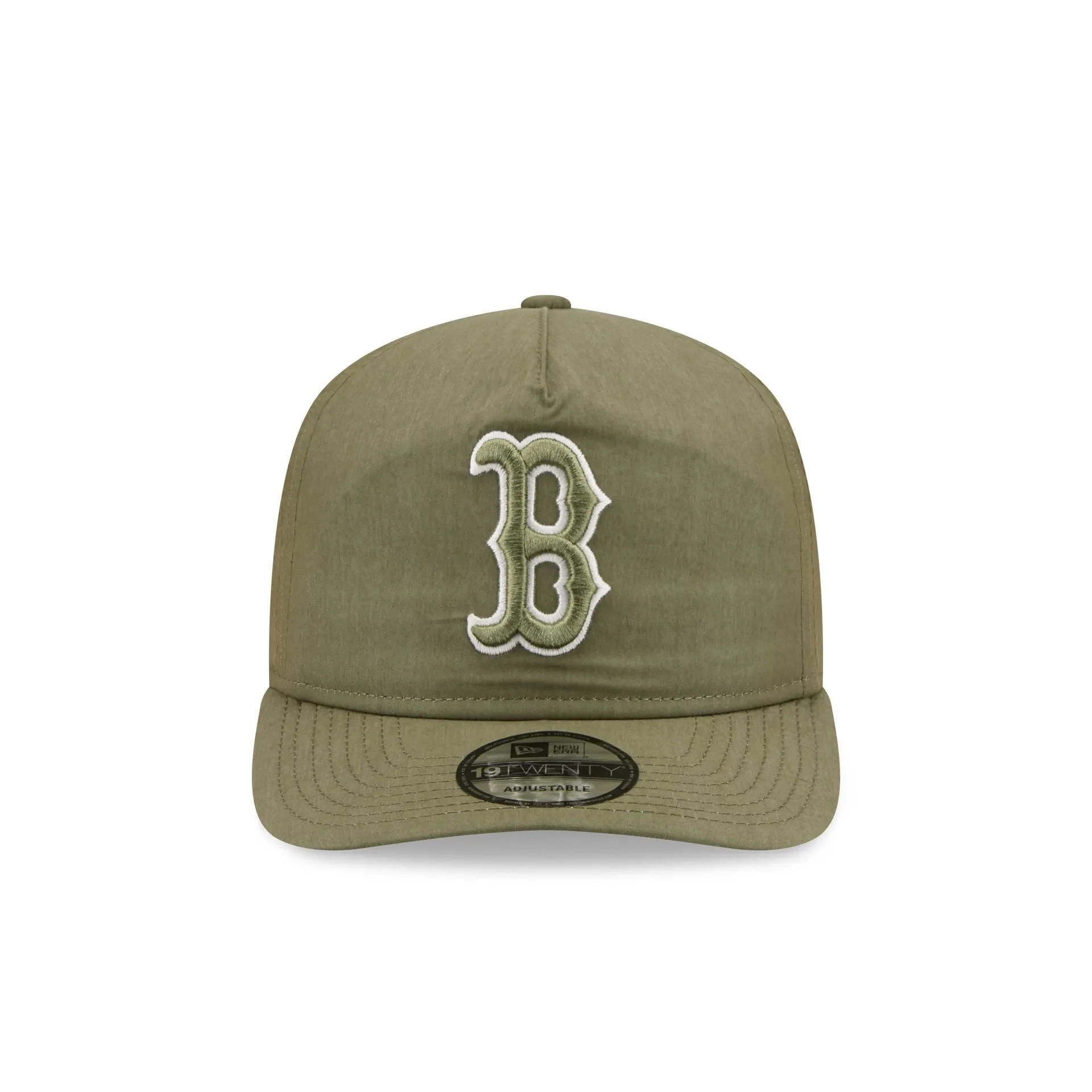 Boston Red Sox Olive Green Nylon 19TWENTY Adjustable Hat sold by New Era product image thumbnail 2