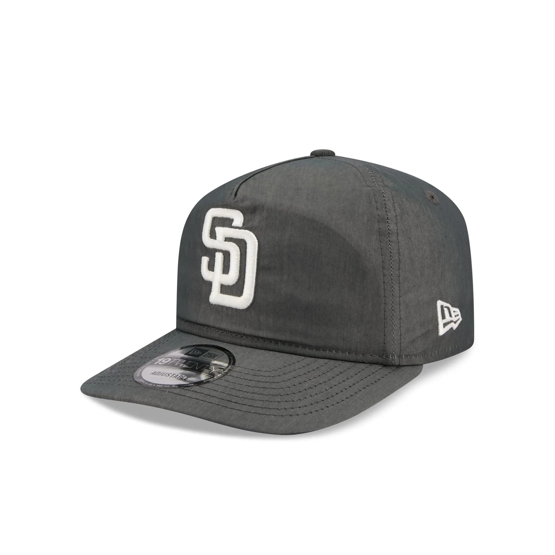 San Diego Padres Heather Gray Nylon 19TWENTY Adjustable Hat sold by New Era