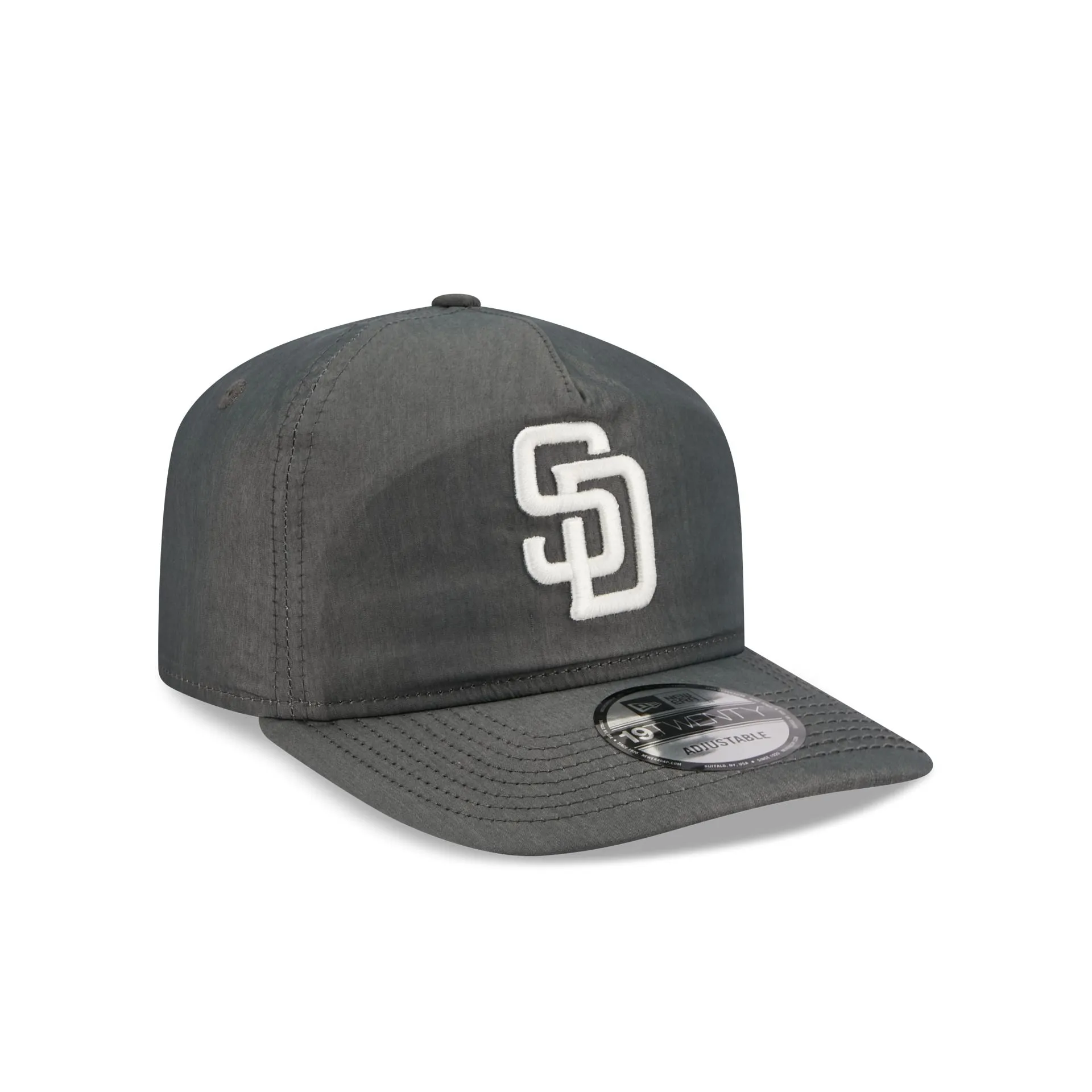 San Diego Padres Heather Gray Nylon 19TWENTY Adjustable Hat sold by New Era product image thumbnail 3