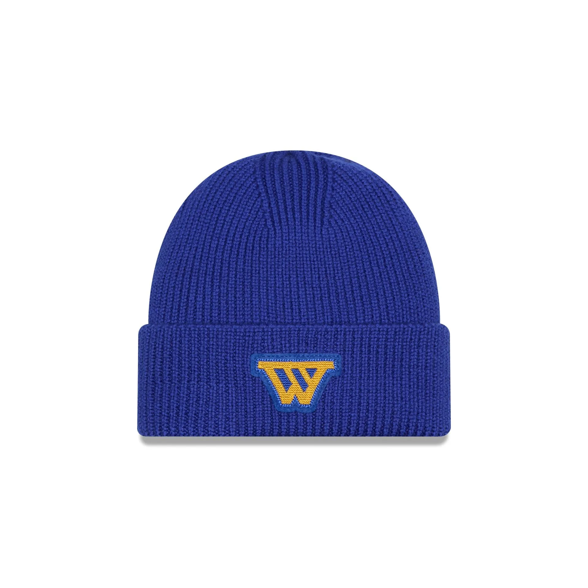 Golden State Warriors Short Skull Cuff Knit Beanie Hat sold by New Era