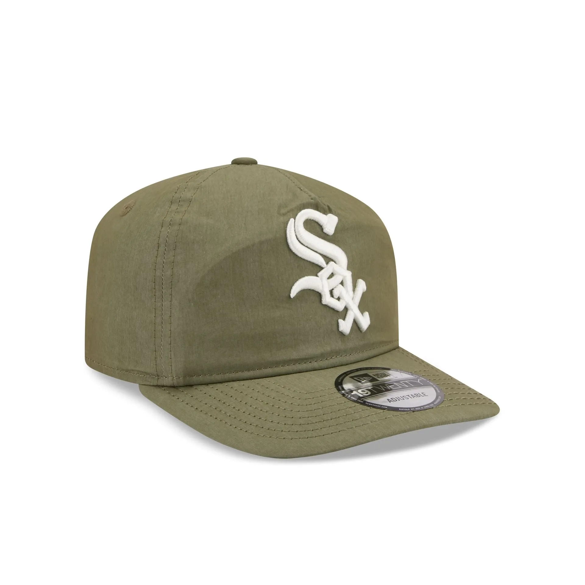 Chicago White Sox Olive Green Nylon 19TWENTY Adjustable Hat sold by New Era product image thumbnail 3