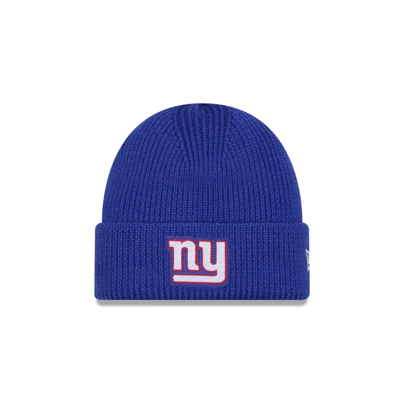 New York Giants Short Skull Cuff Knit Beanie Hat sold by New Era